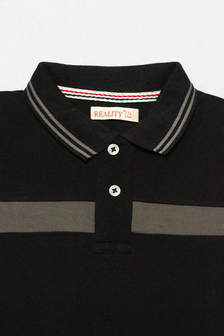 BOYS BLACK POLO Reality