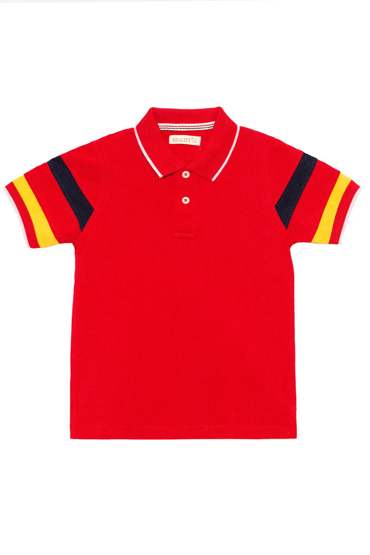 BOYS RED POLO Reality