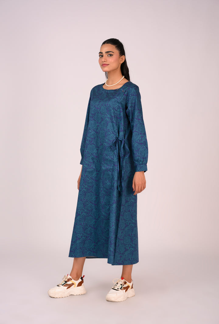 COTTON CHARM DARK BLUE FROCK REALITY