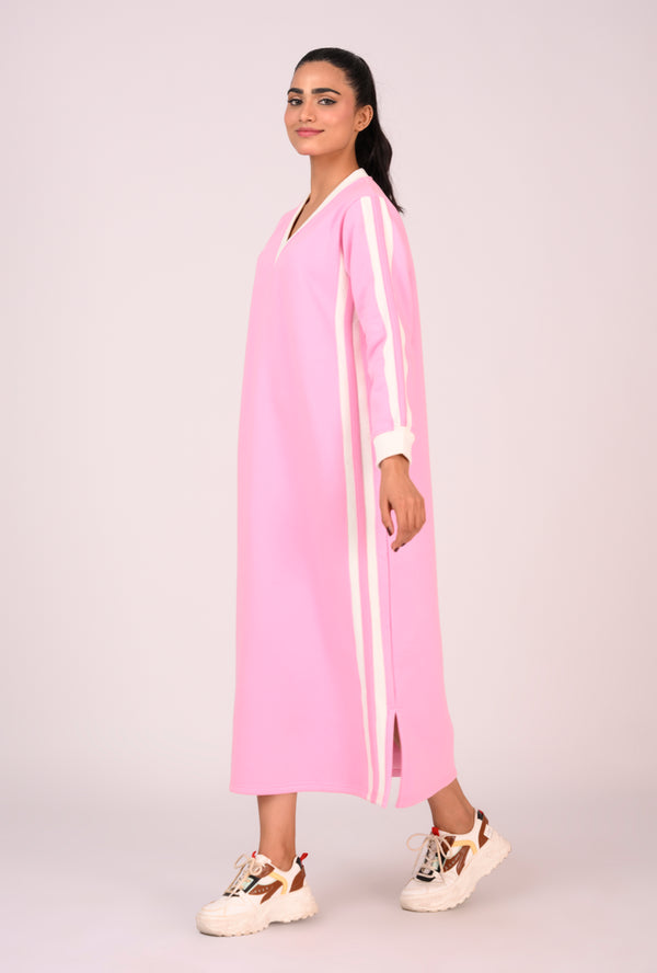 PINK FLEECE DRESS REALITY
