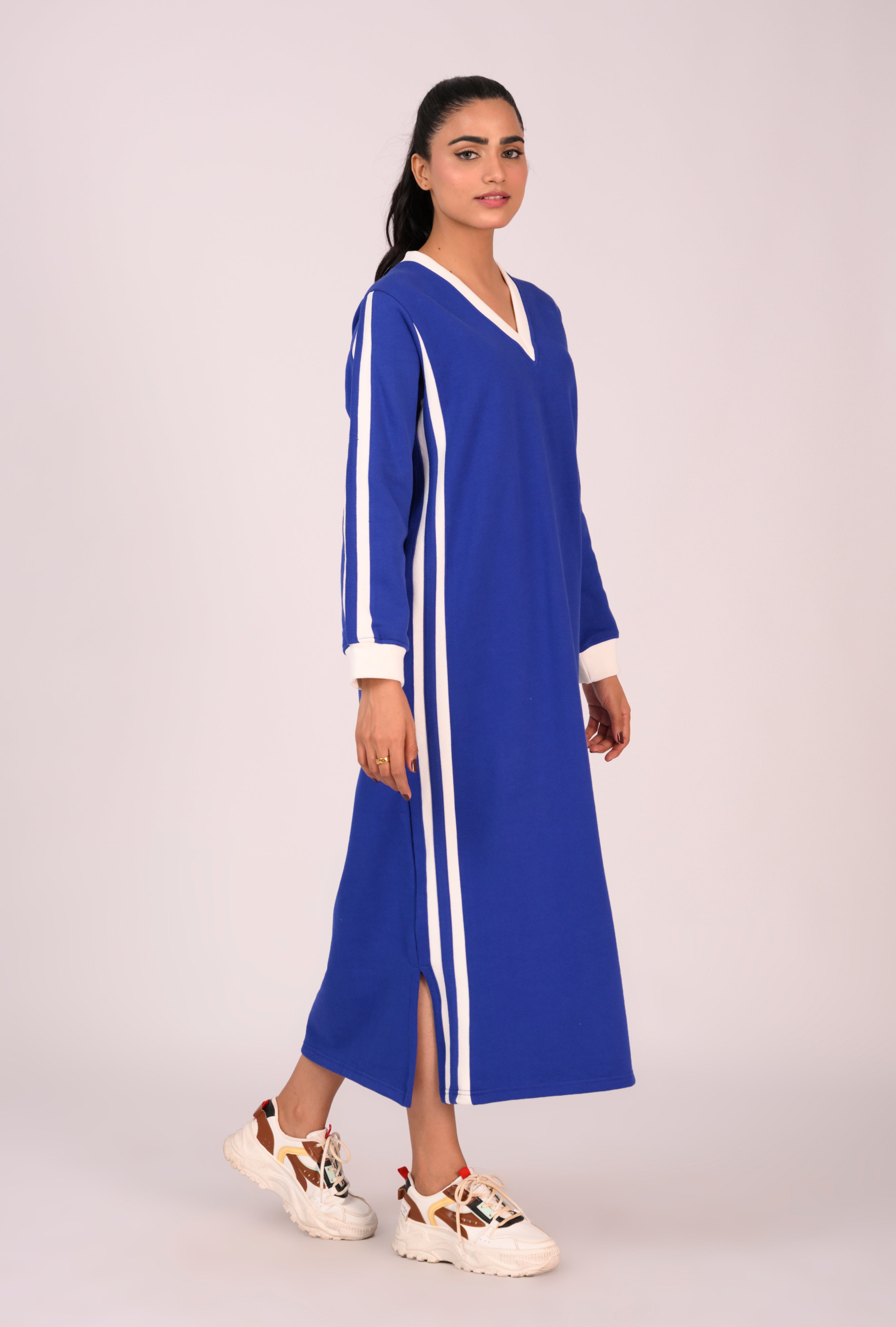 BLUE FLEECE DRESS REALITY