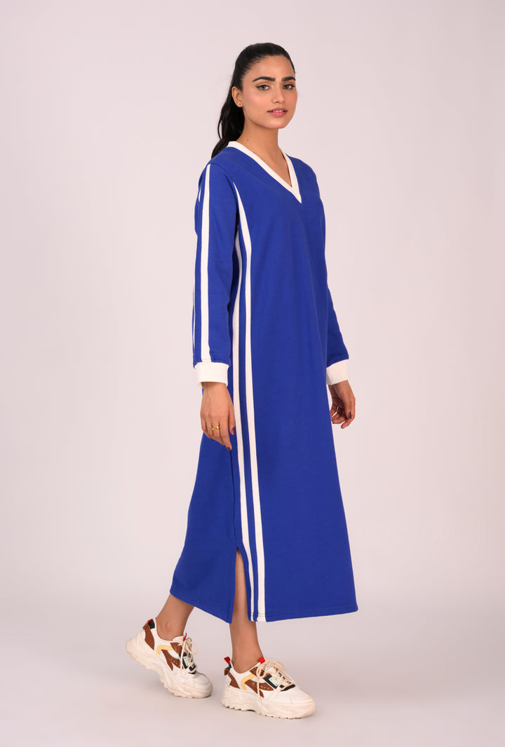 BLUE FLEECE DRESS REALITY