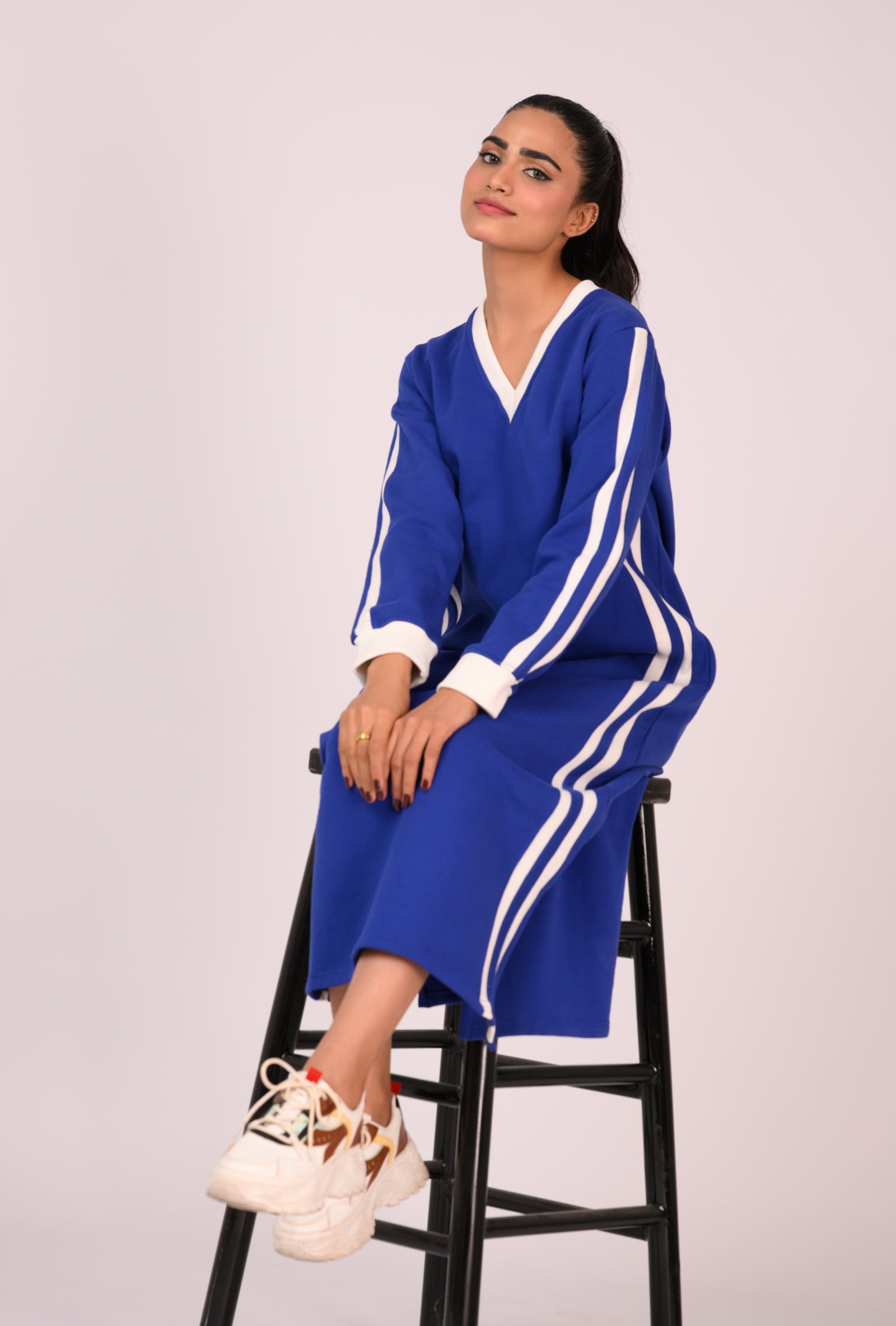 BLUE FLEECE DRESS REALITY