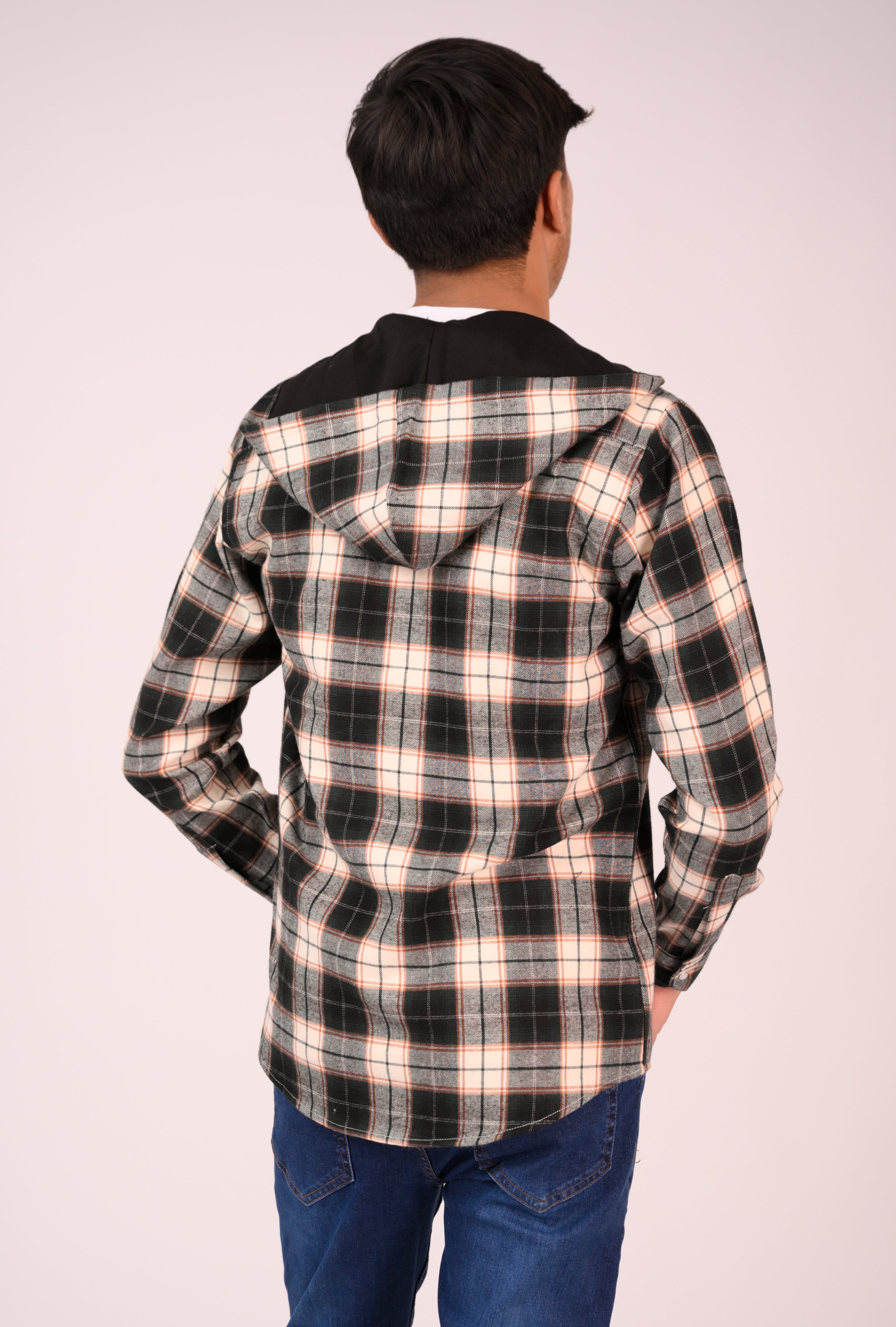 Urban Flannel Hooded Shirt Reality