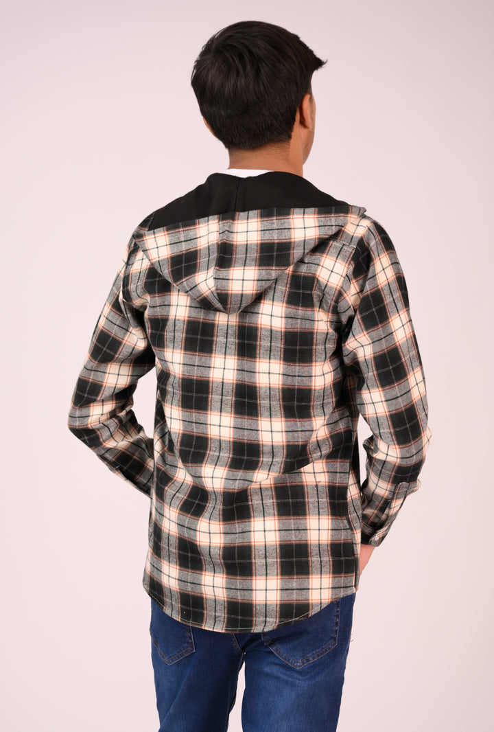 Urban Flannel Hooded Shirt Reality
