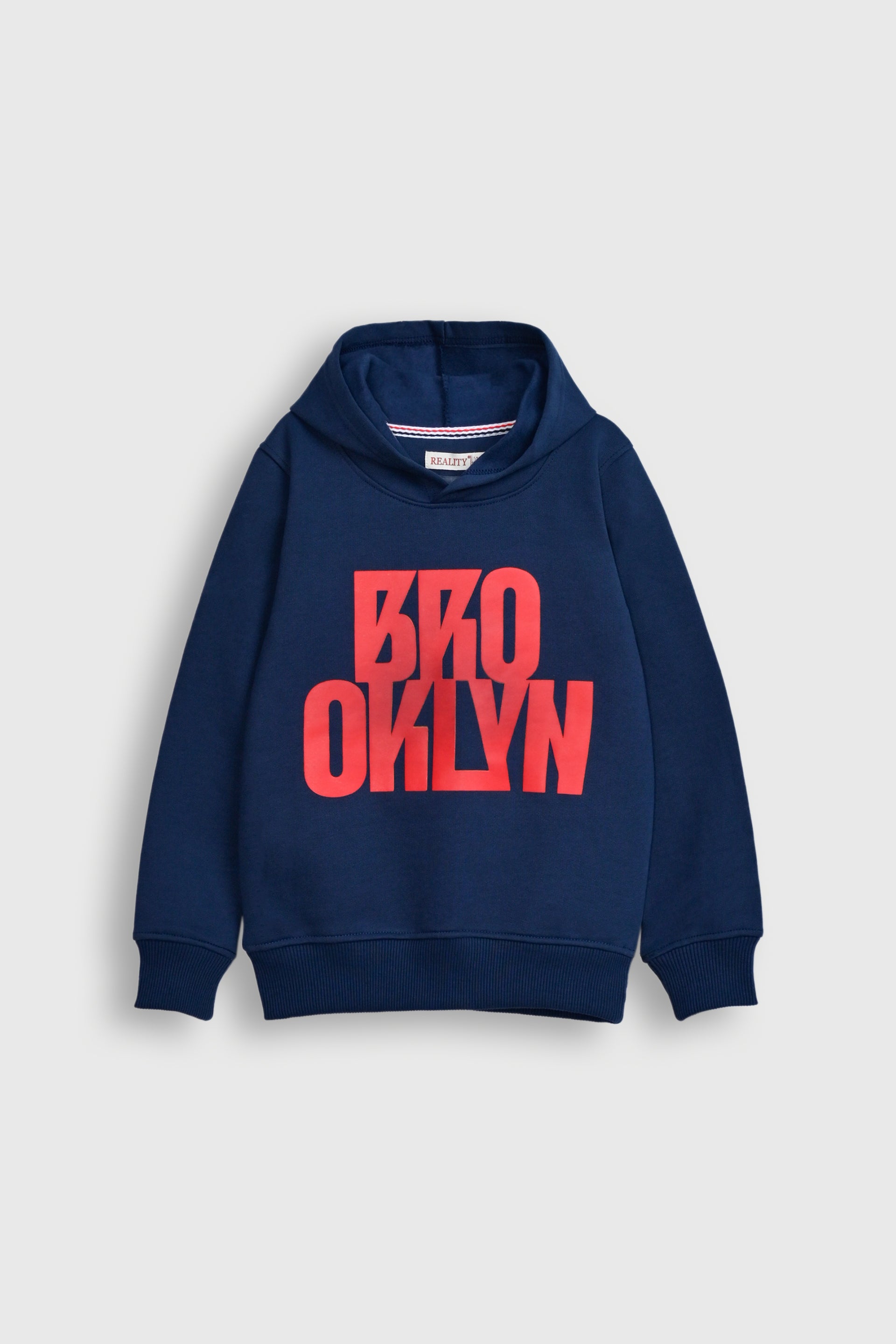 Navy Brooklyn Bold Hoodie Reality
