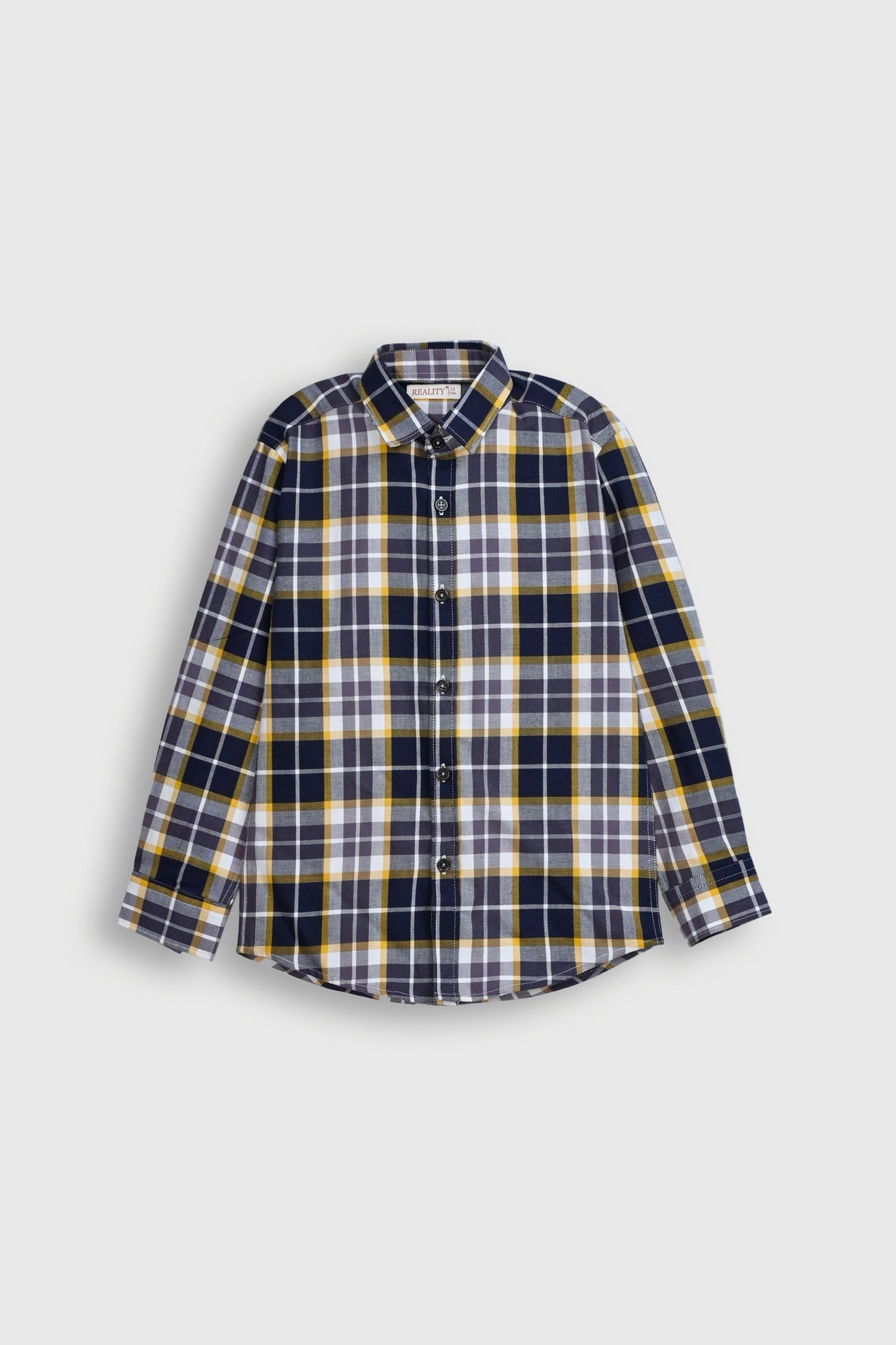 BOYS GRAY CASUAL SHIRT Reality