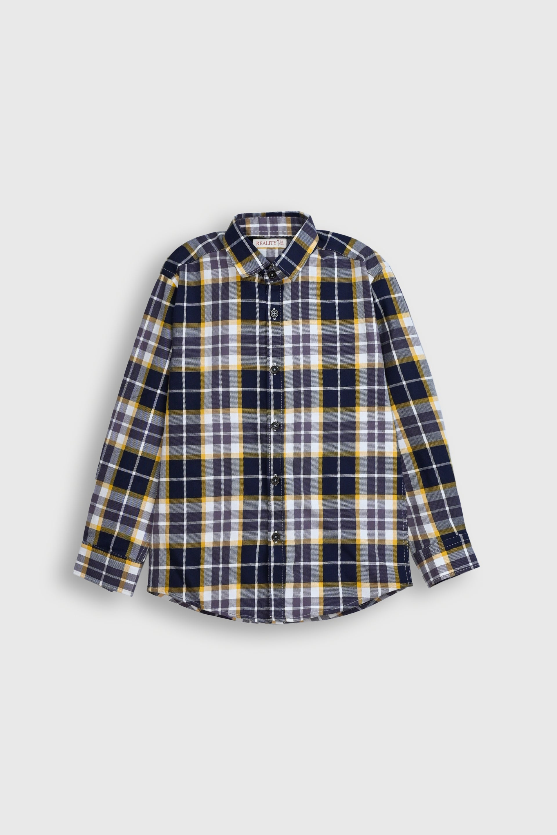BOYS GRAY CASUAL SHIRT Reality