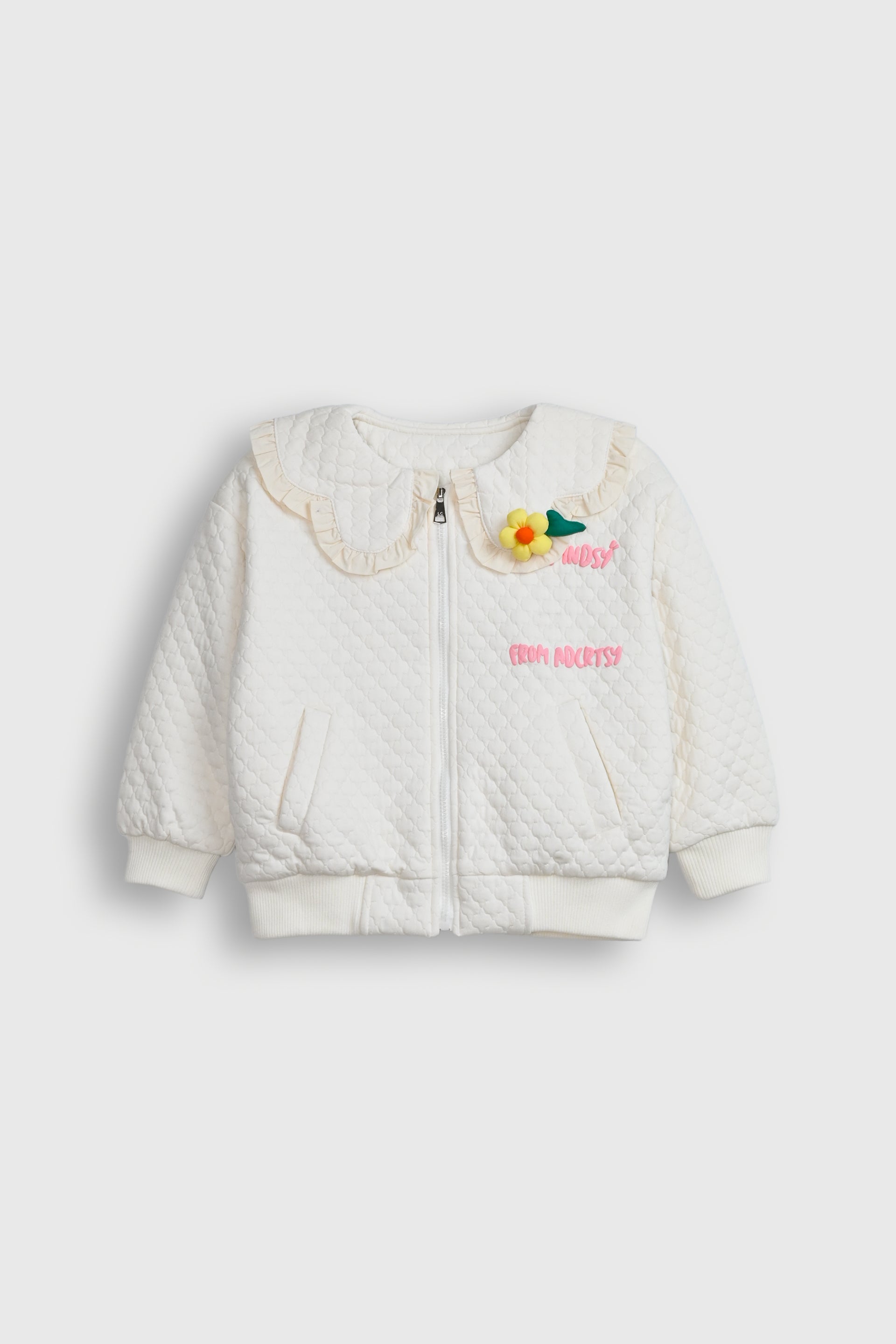 Sapphire Plaid Peter Pan Coat Reality