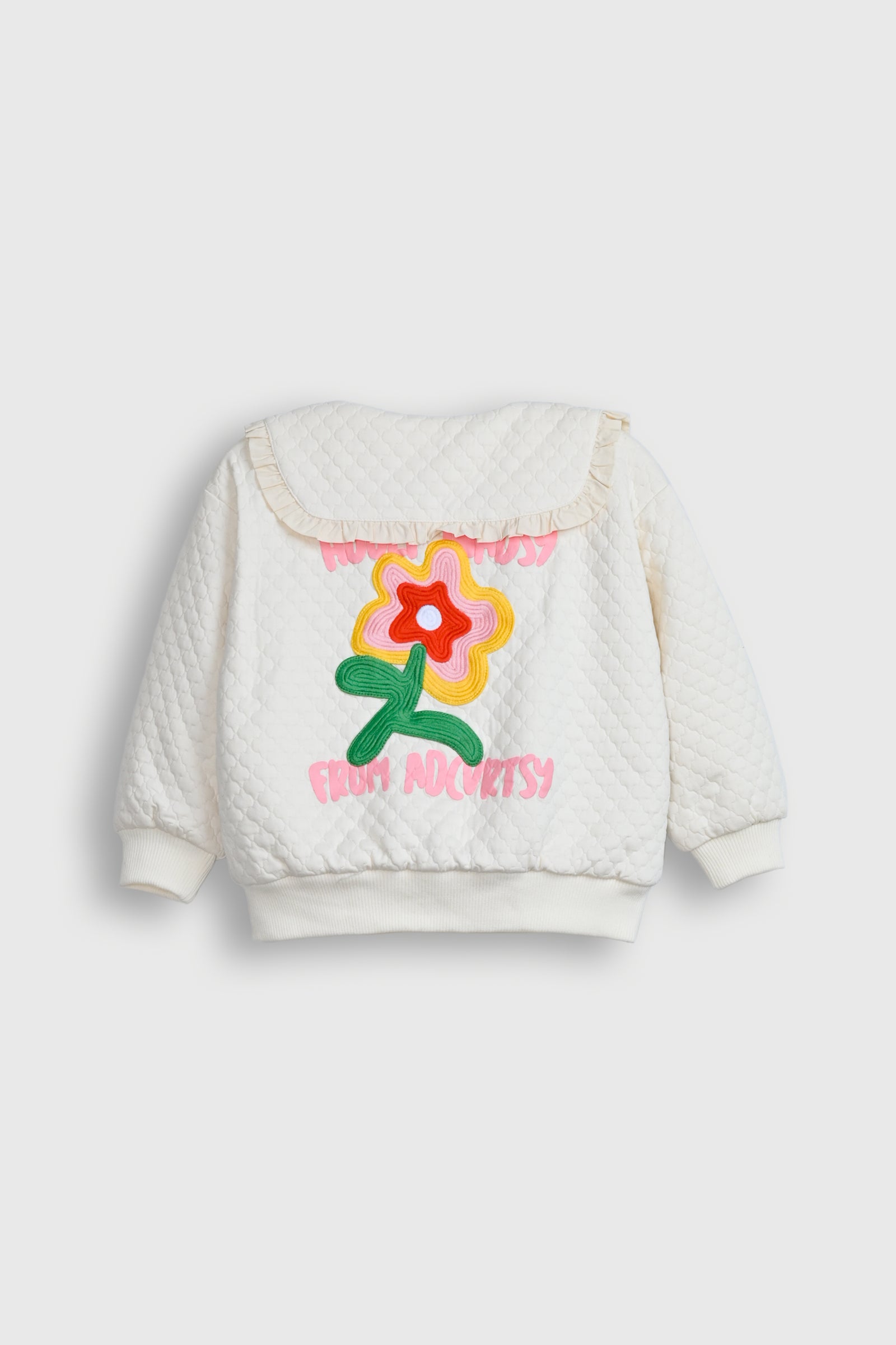 Sapphire Plaid Peter Pan Coat Reality