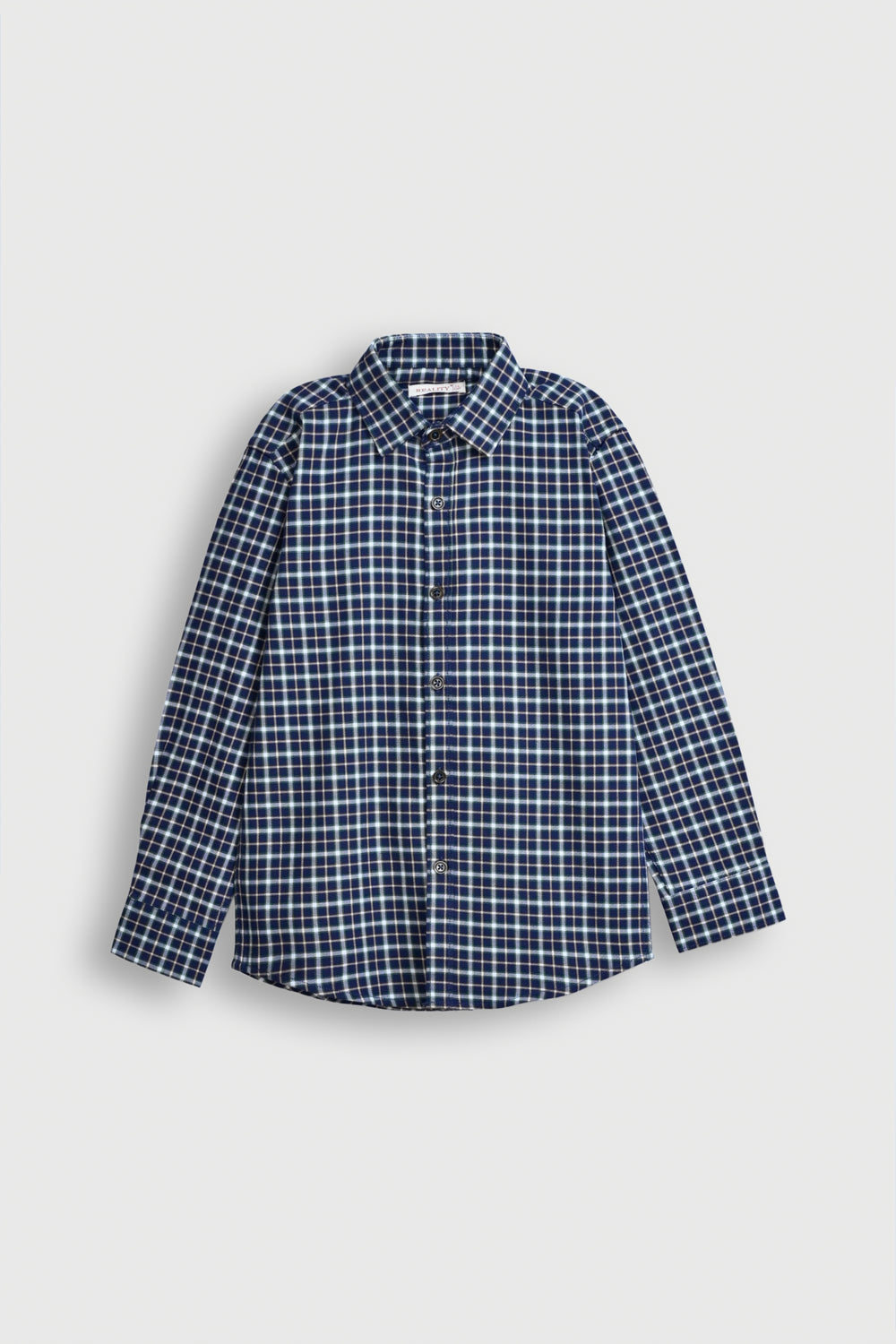 BOYS NAVY CASUAL SHIRT Reality