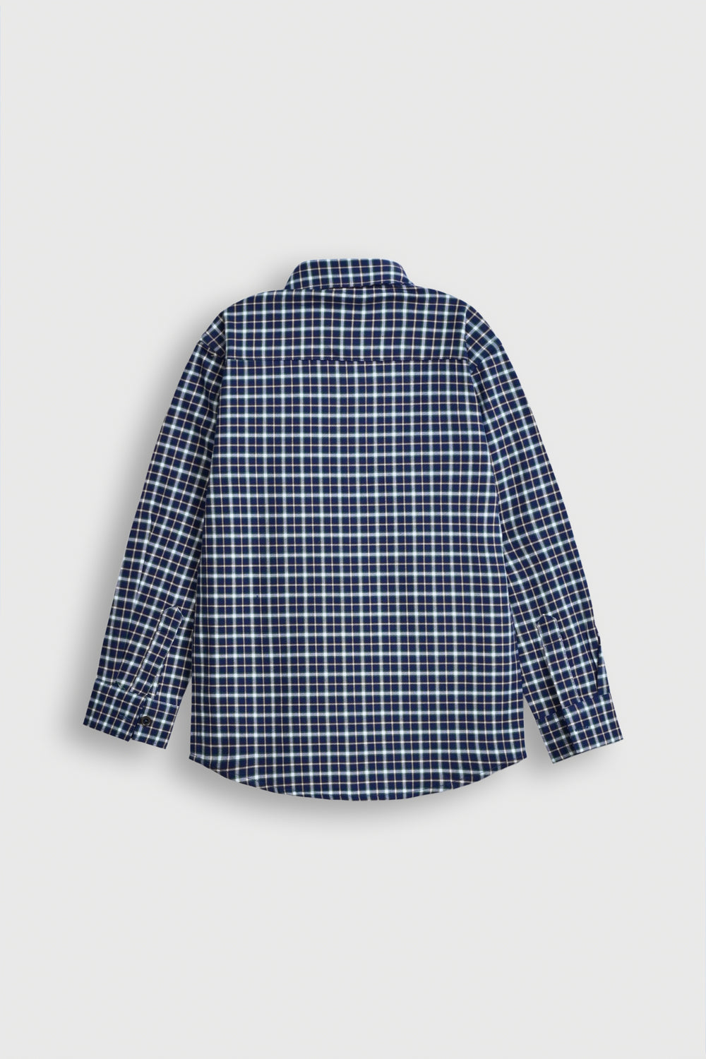 BOYS NAVY CASUAL SHIRT Reality