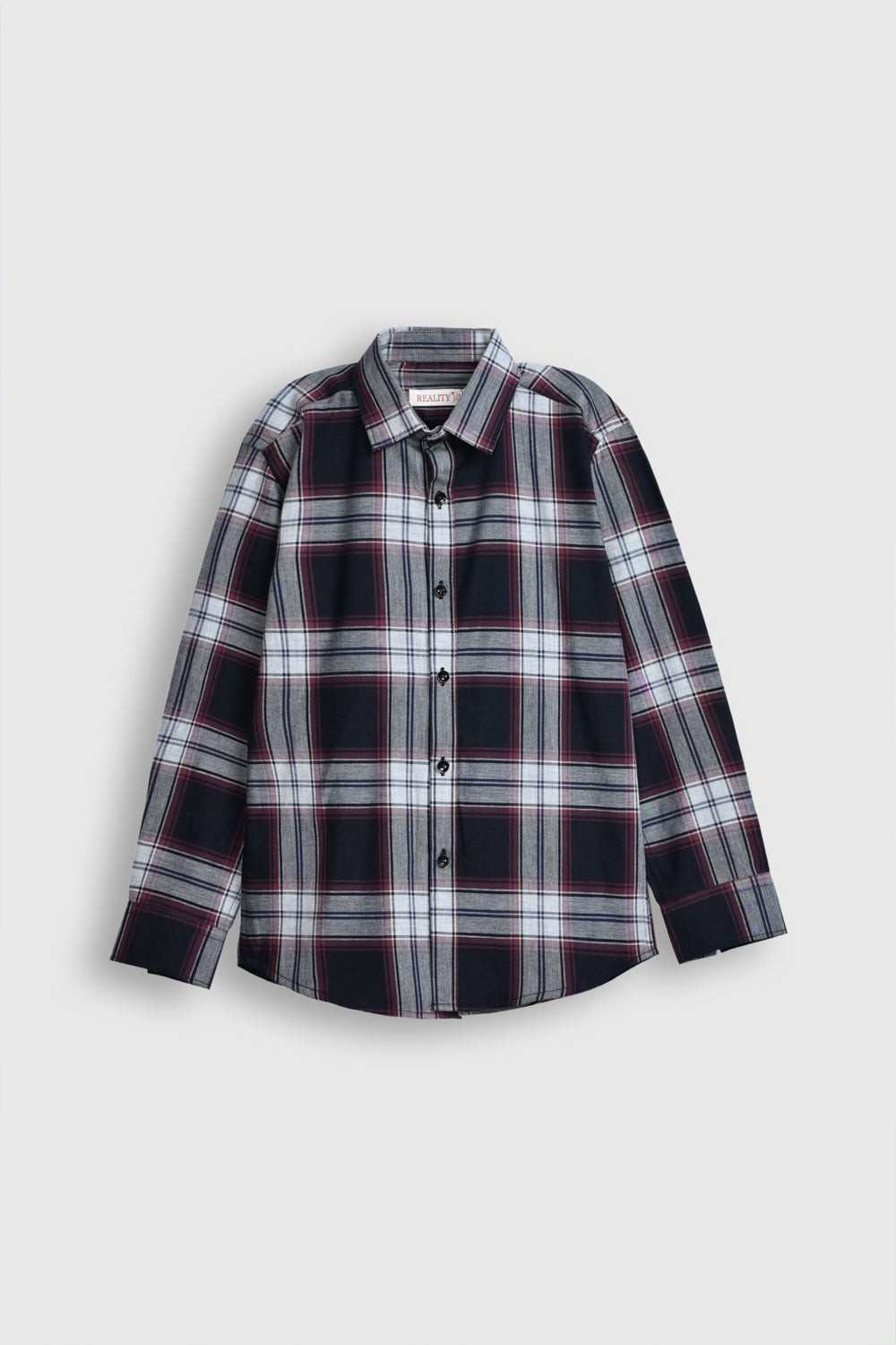 BOYS BLACK CASUAL SHIRT Reality