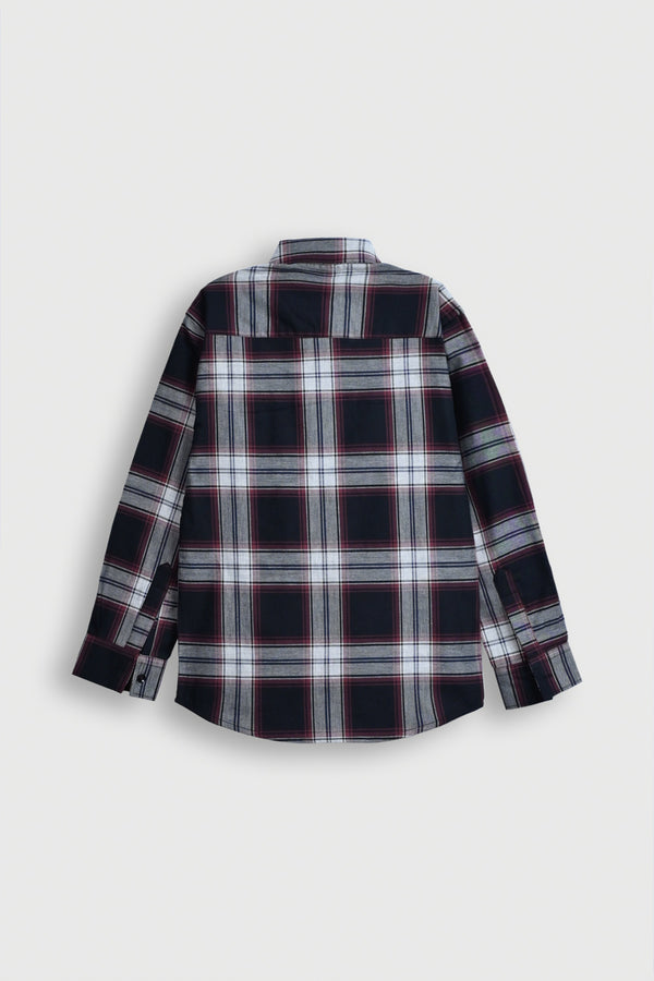 BOYS BLACK CASUAL SHIRT Reality