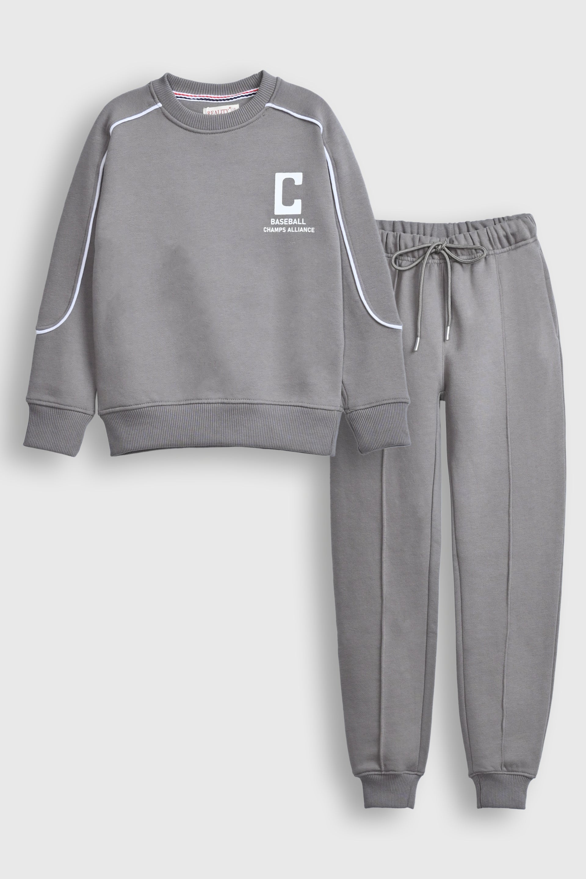 BOYS GRAY CO-ORDS SET Reality