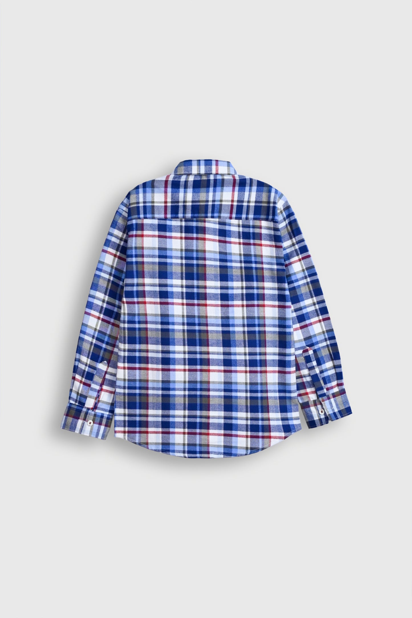BOYS BLUE CASUAL SHIRT Reality