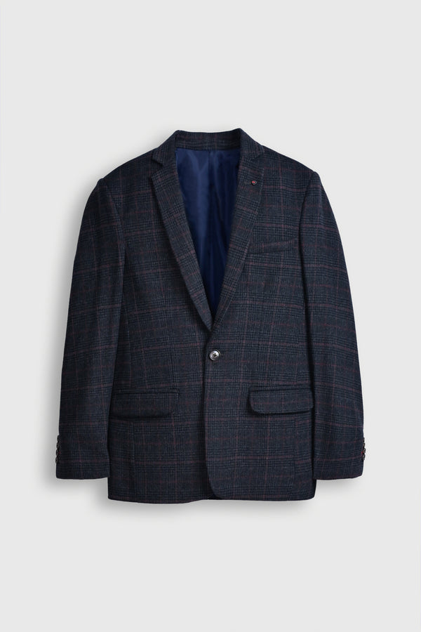 MEN'S BLACK CASUAL COAT Reality