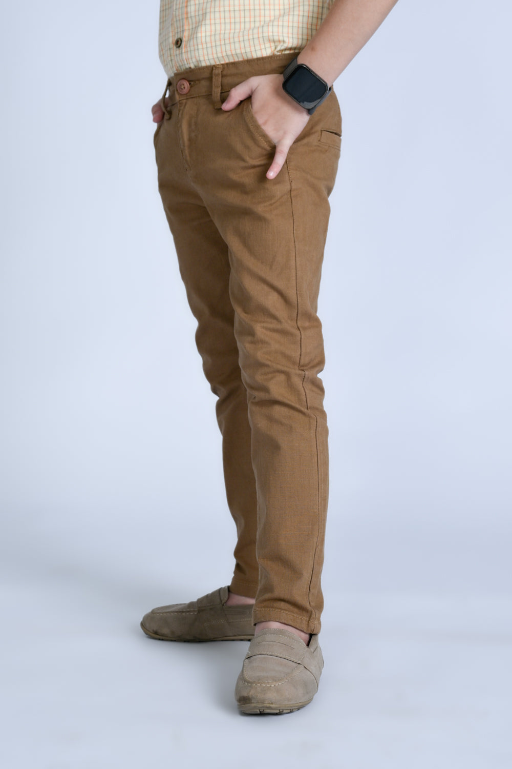 BOYS COTTON CHOCOLATE PANTS Reality