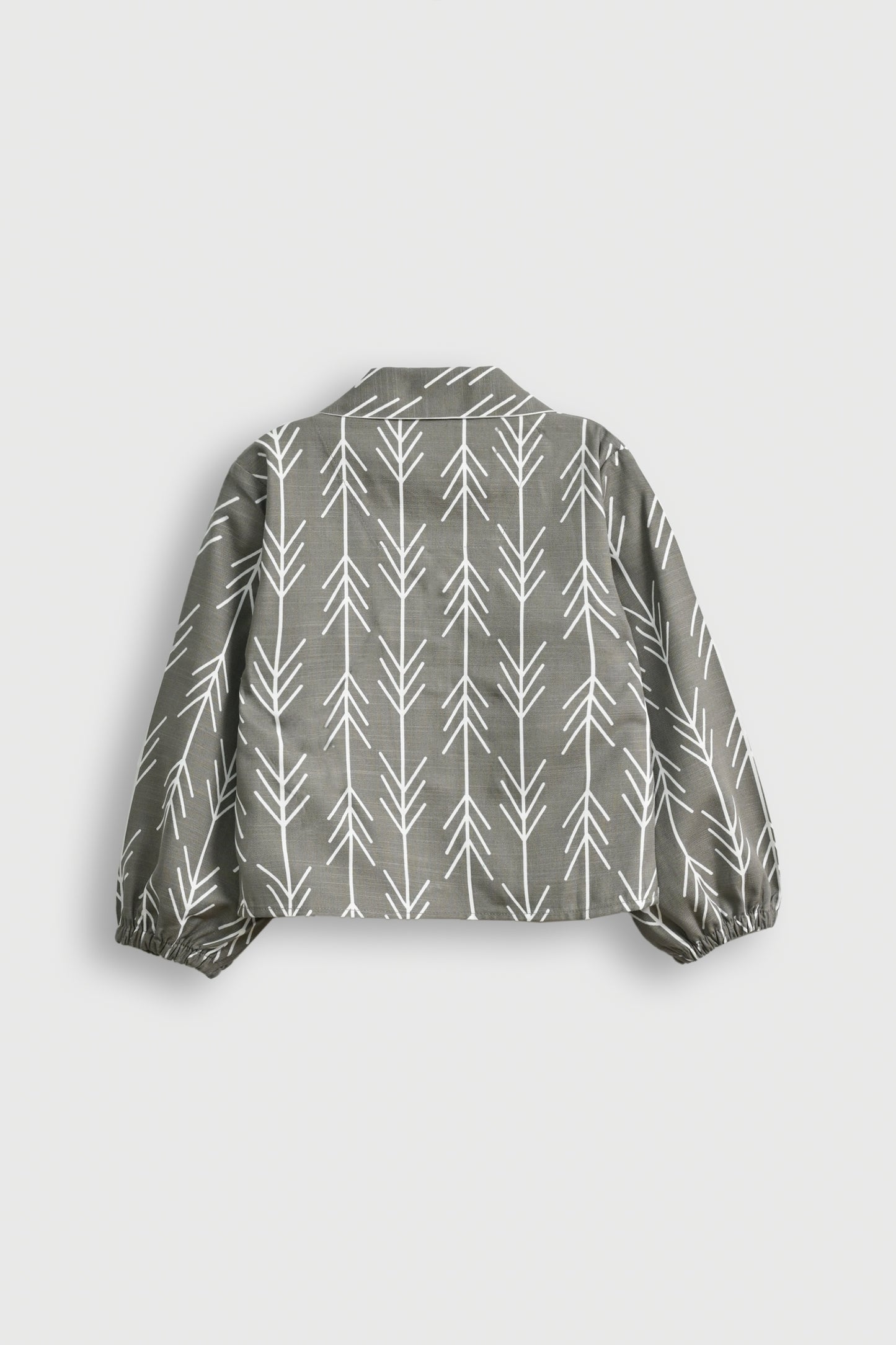 PATTERN POP GRAY CO-ORD SET Reality