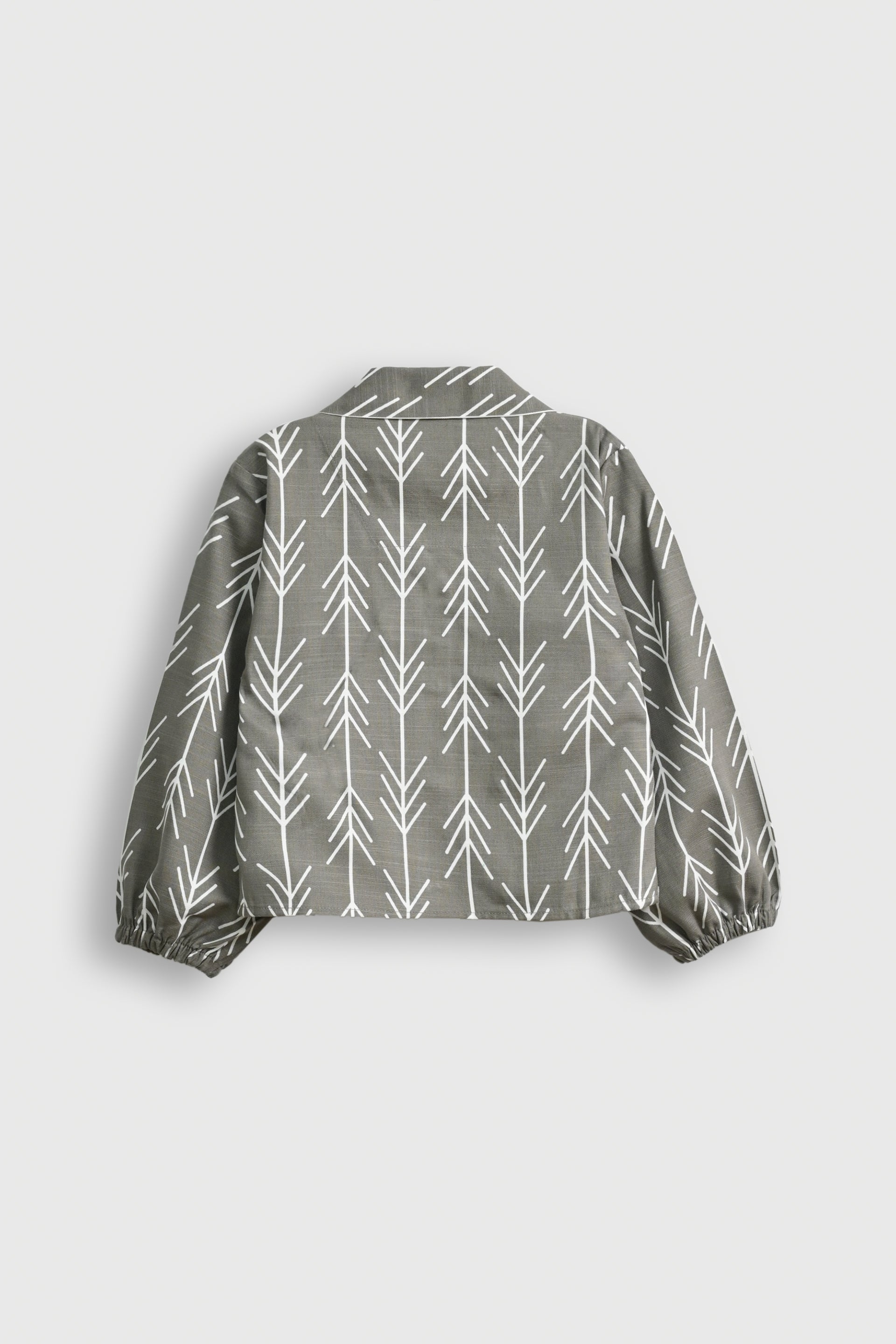 PATTERN POP GRAY CO-ORD SET Reality