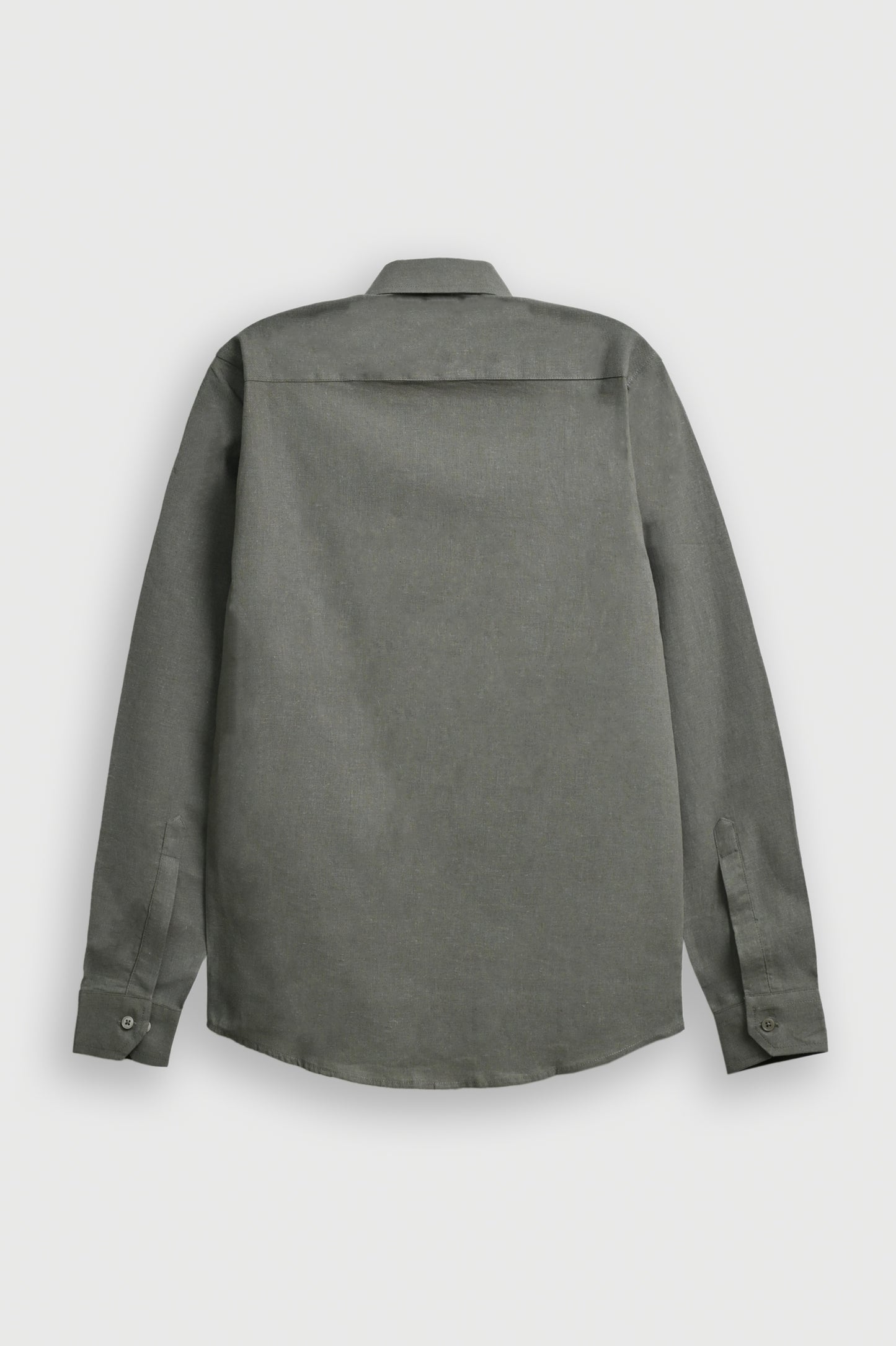 MEN OLIVE CASUAL SHIRT Reality