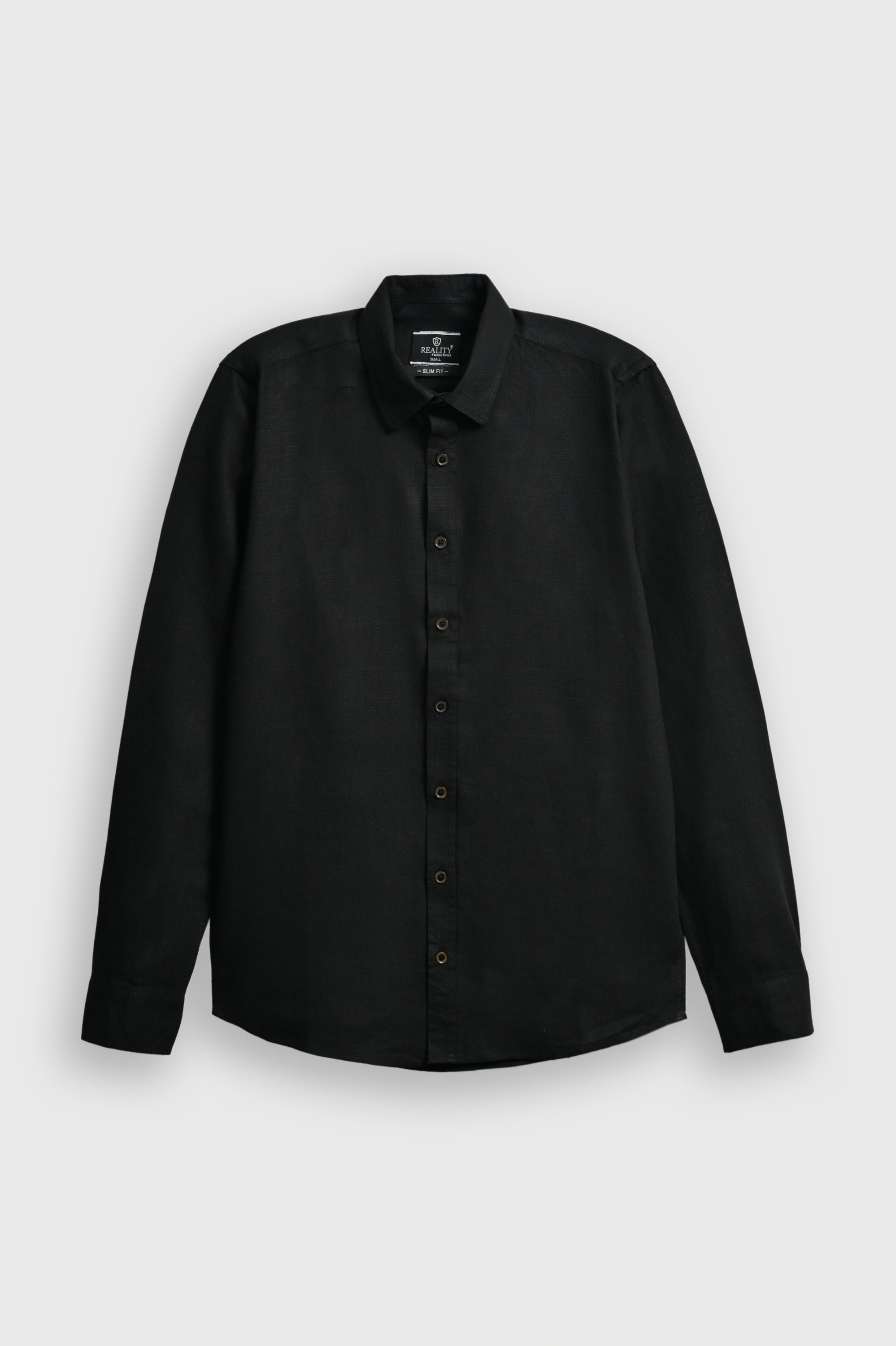 MEN Black CASUAL SHIRT Reality