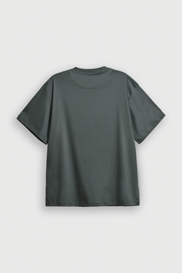 MENS ARMY GREEN T-SHIRT Reality