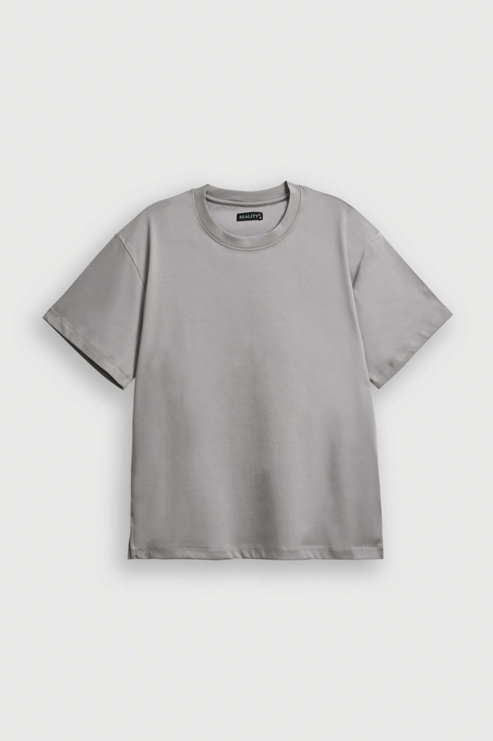 MEN GREY DOWN SHOULDER T-SHIRT Reality