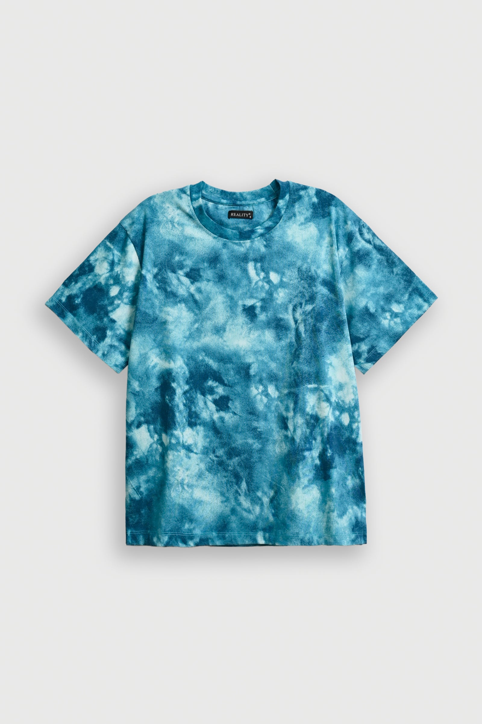 MEN TIE & DYE DOWN SHOULDER T-SHIRT Reality