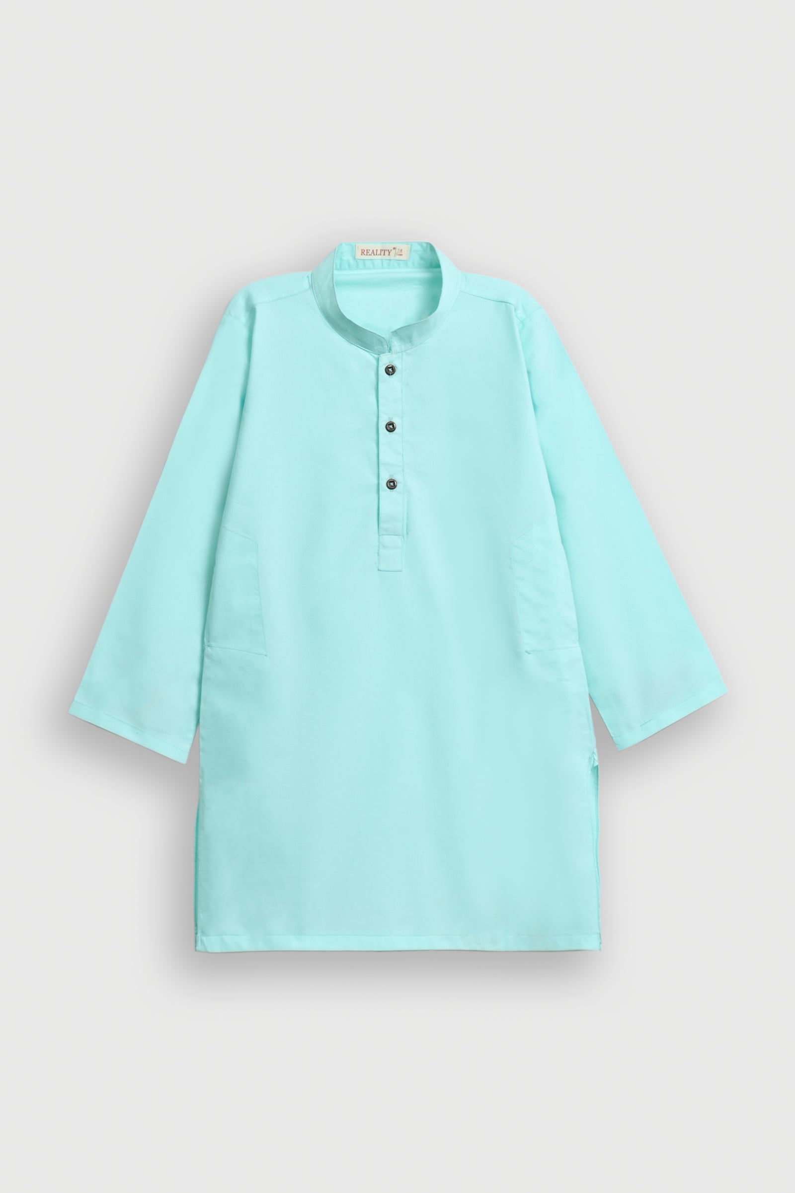 BOYS Light Green KURTA Reality