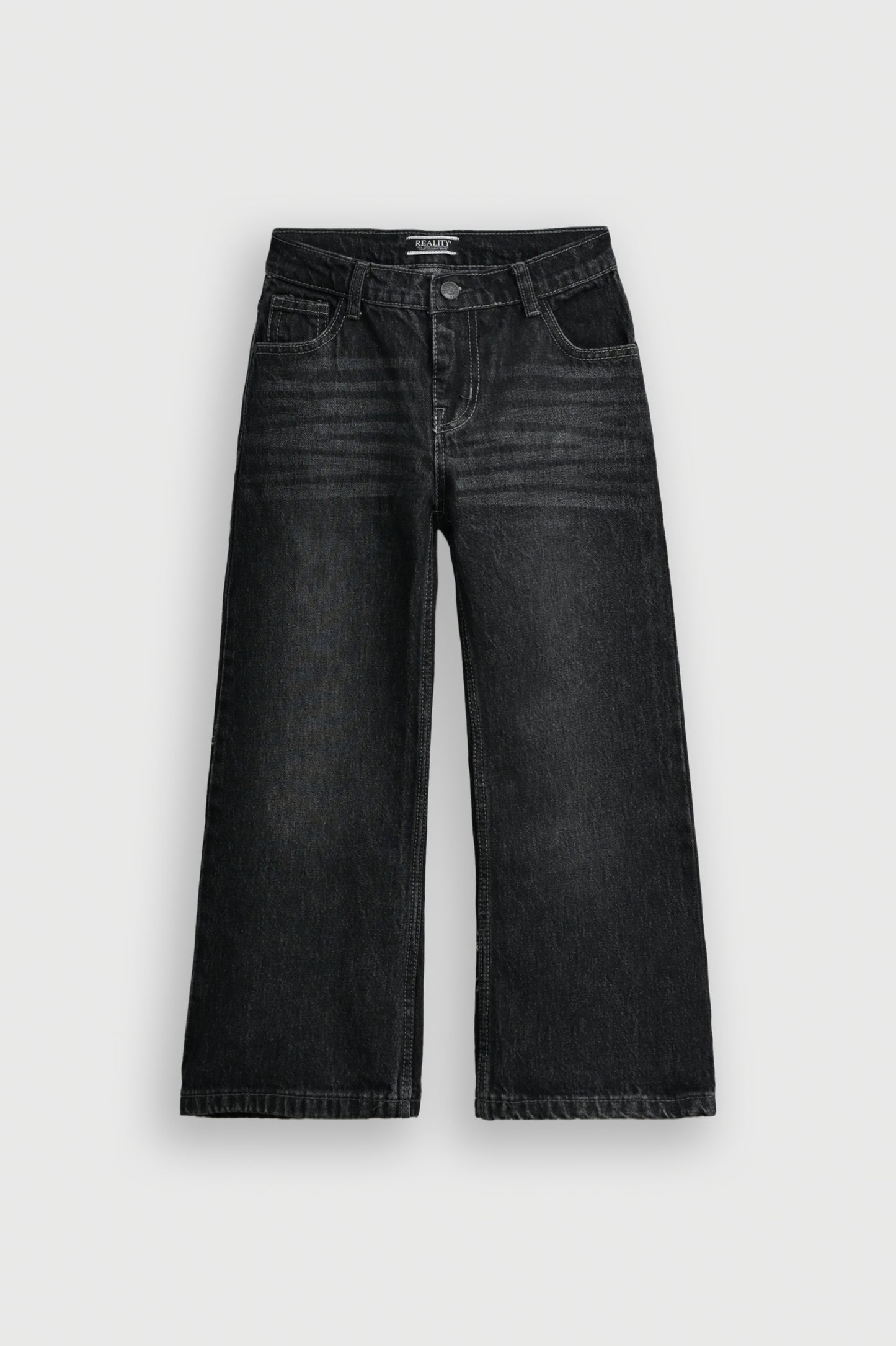 DARK GRAY LOOSE FIT DENIM Reality