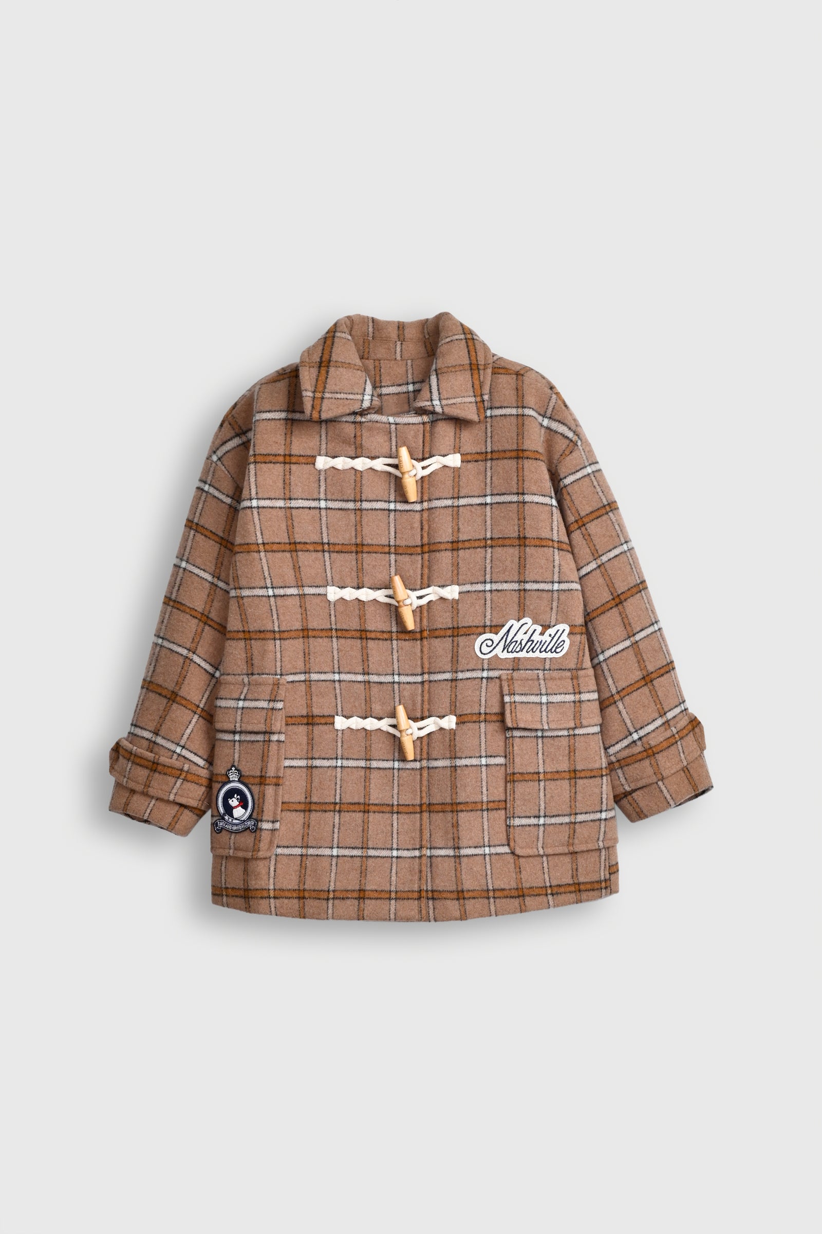 Heritage Check Toggle Coat Reality