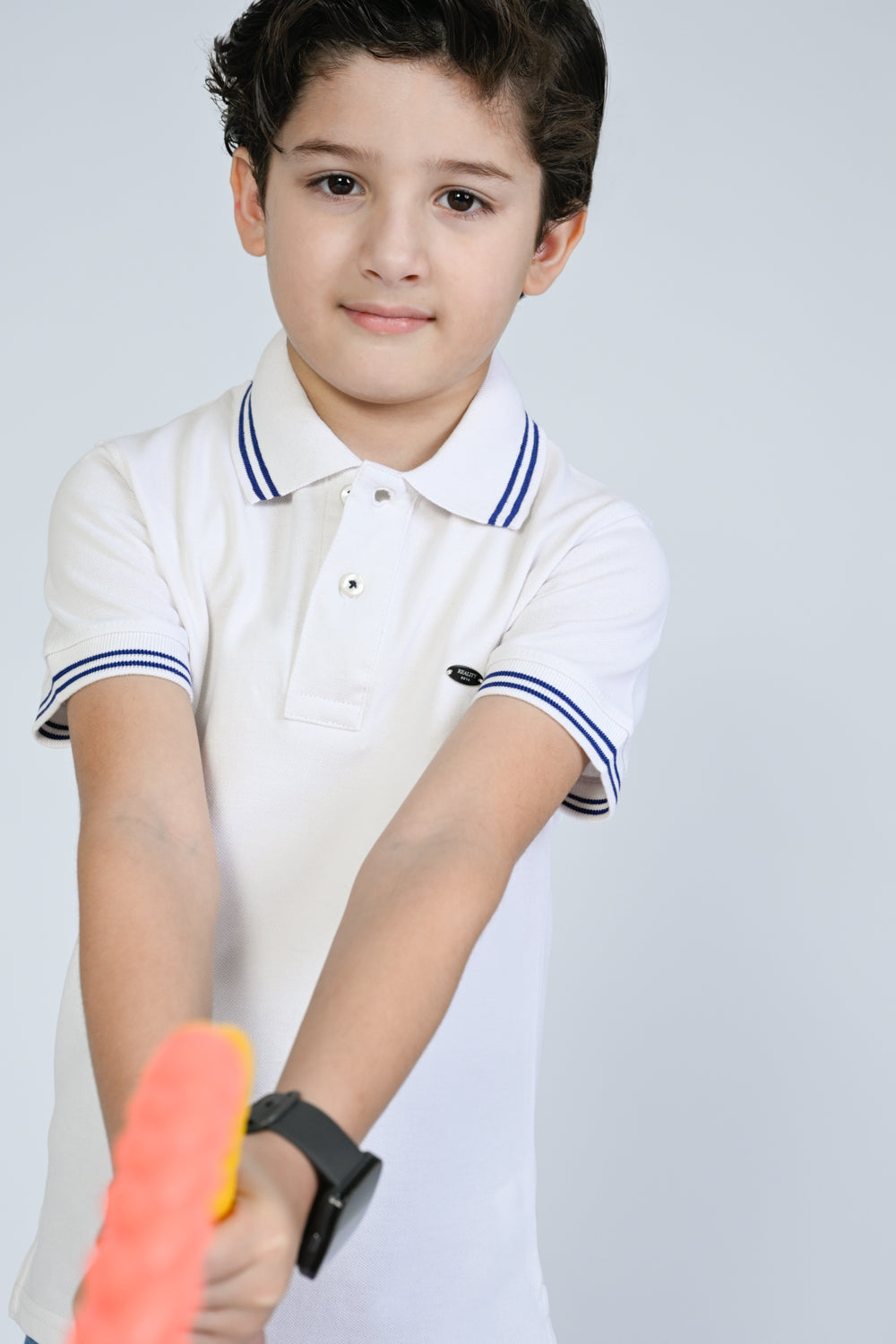 blue strip polo Reality