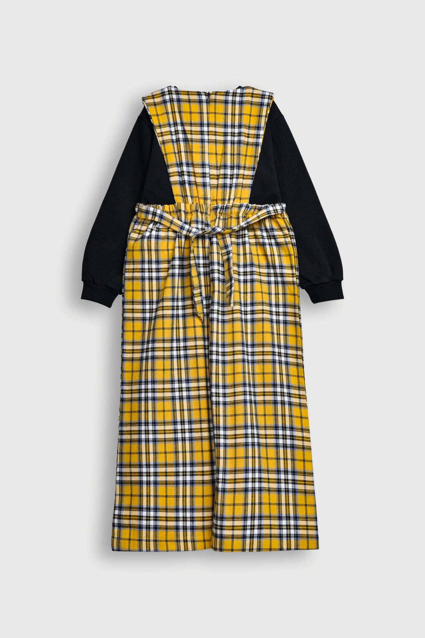 GIRLS PLAID BOW DRESS Reality