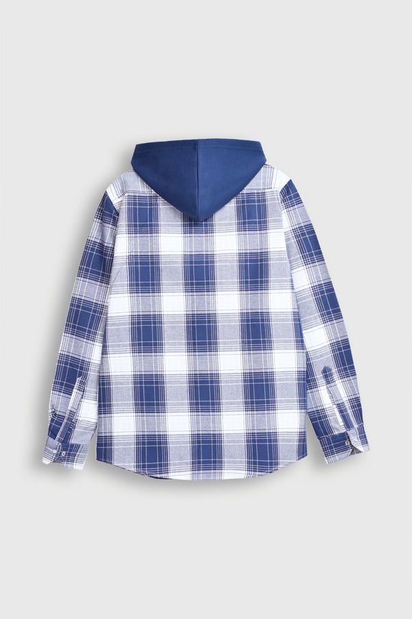 MEN ROYAL BLUE ZIPPER HOOD Reality