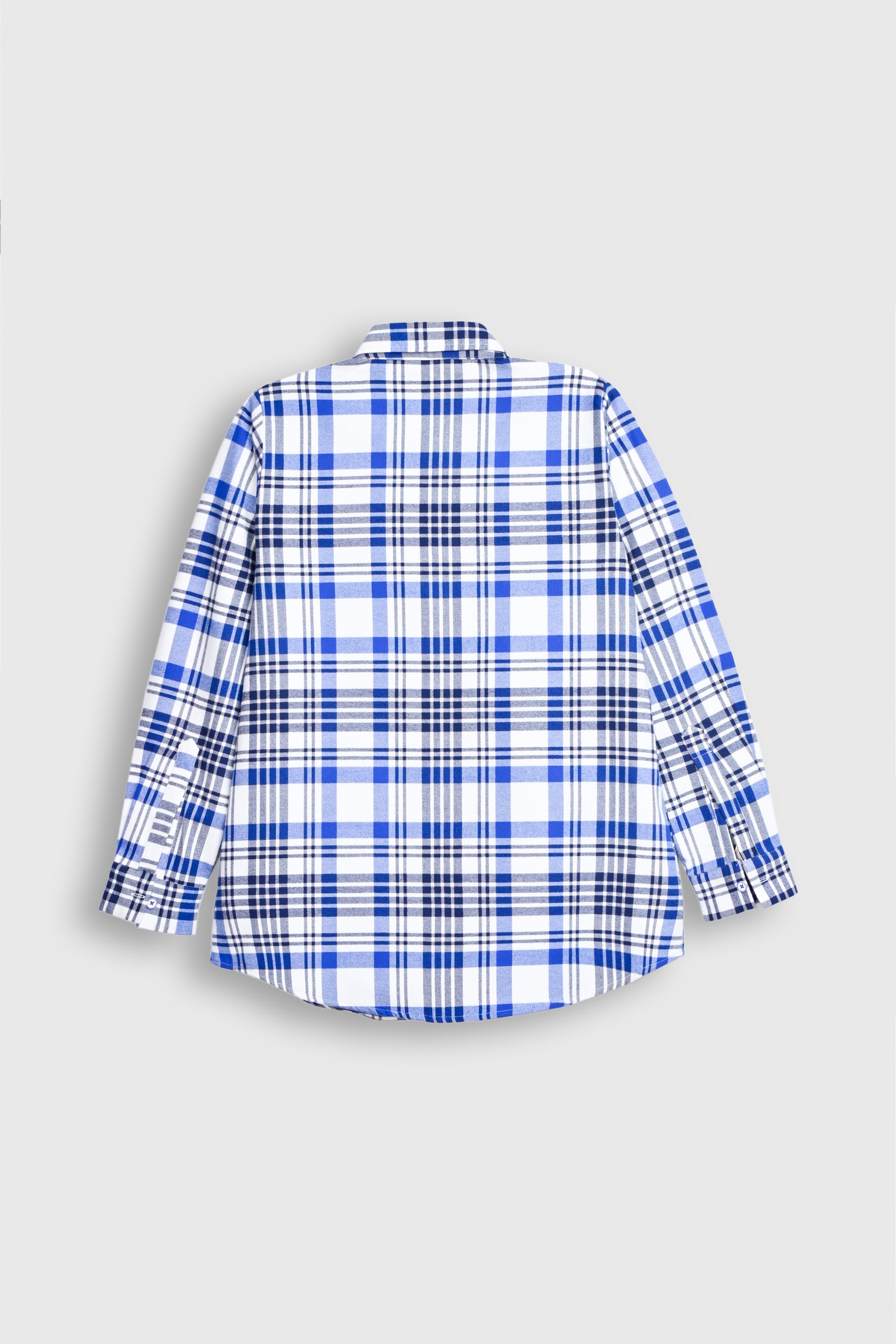 LADIES ROYAL BLUE CASUAL SHIRT REALITY