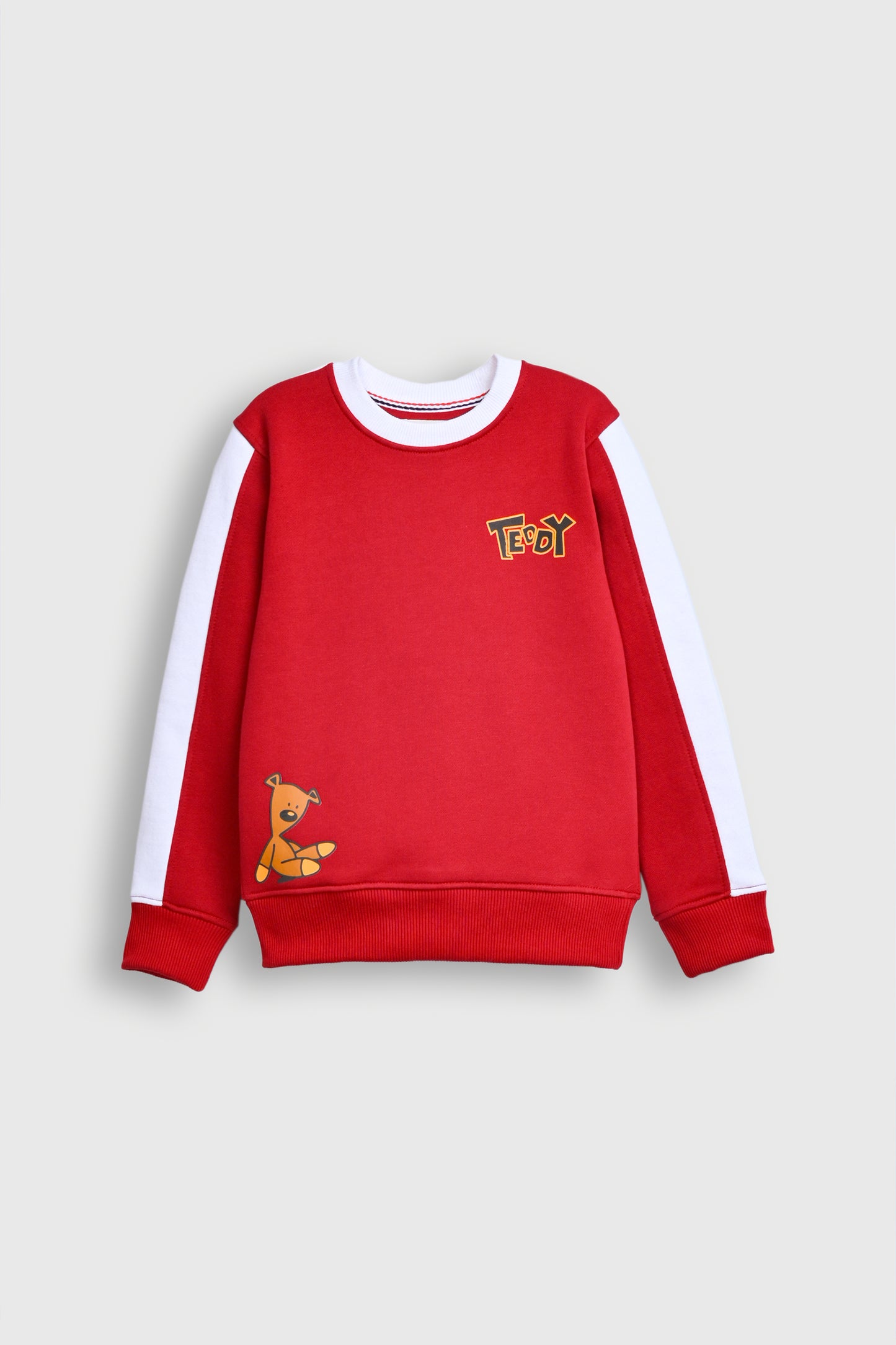 TEDDY RED SWEATSHIRT Reality