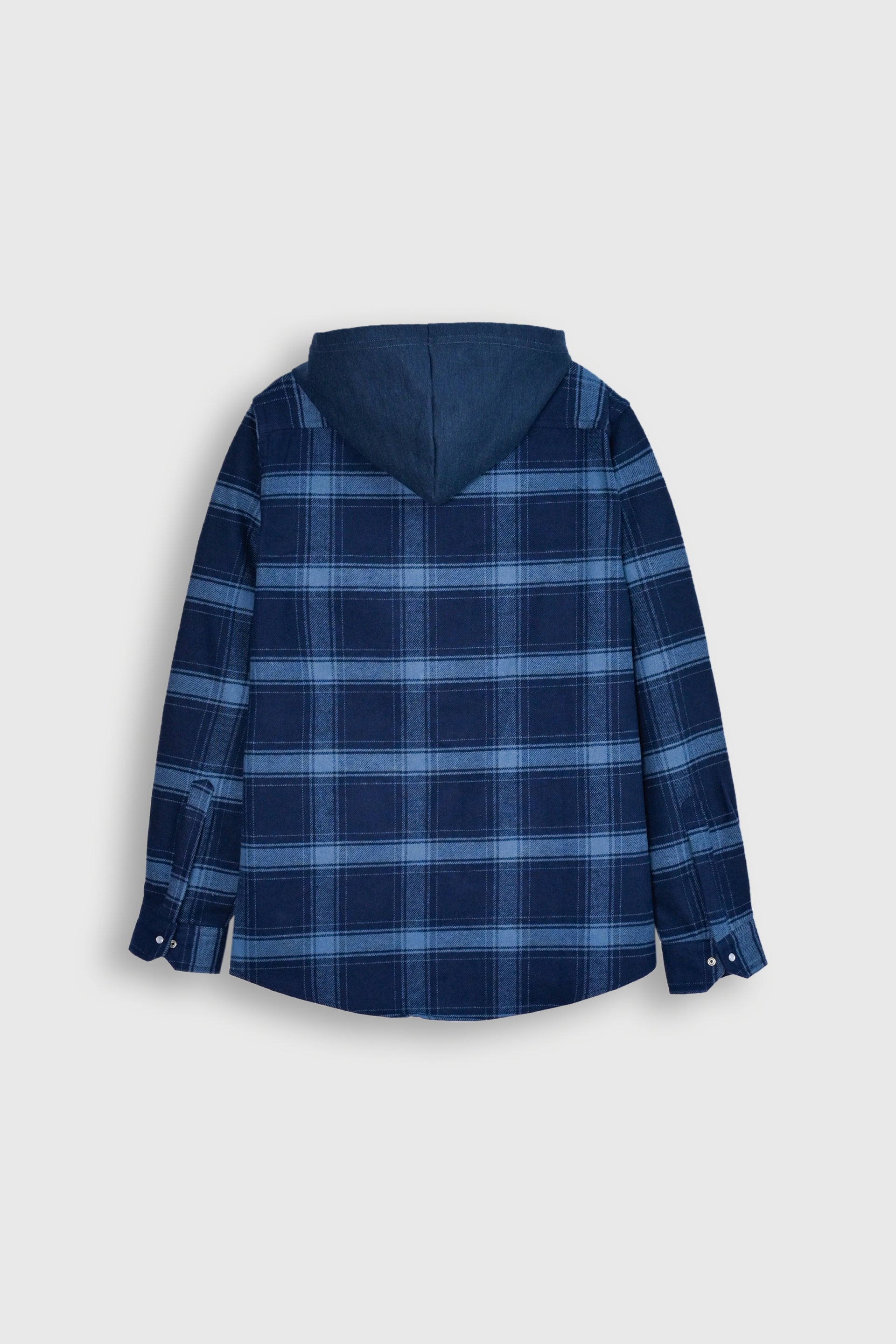 MEN NAVY ZIPPER HOOD Reality