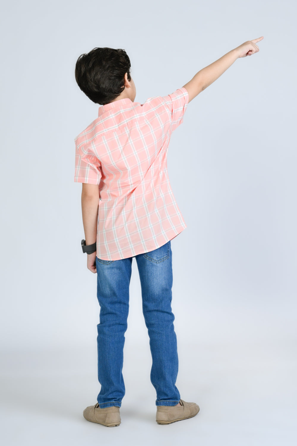 Boys CASUAL PEACH SHIRT Reality