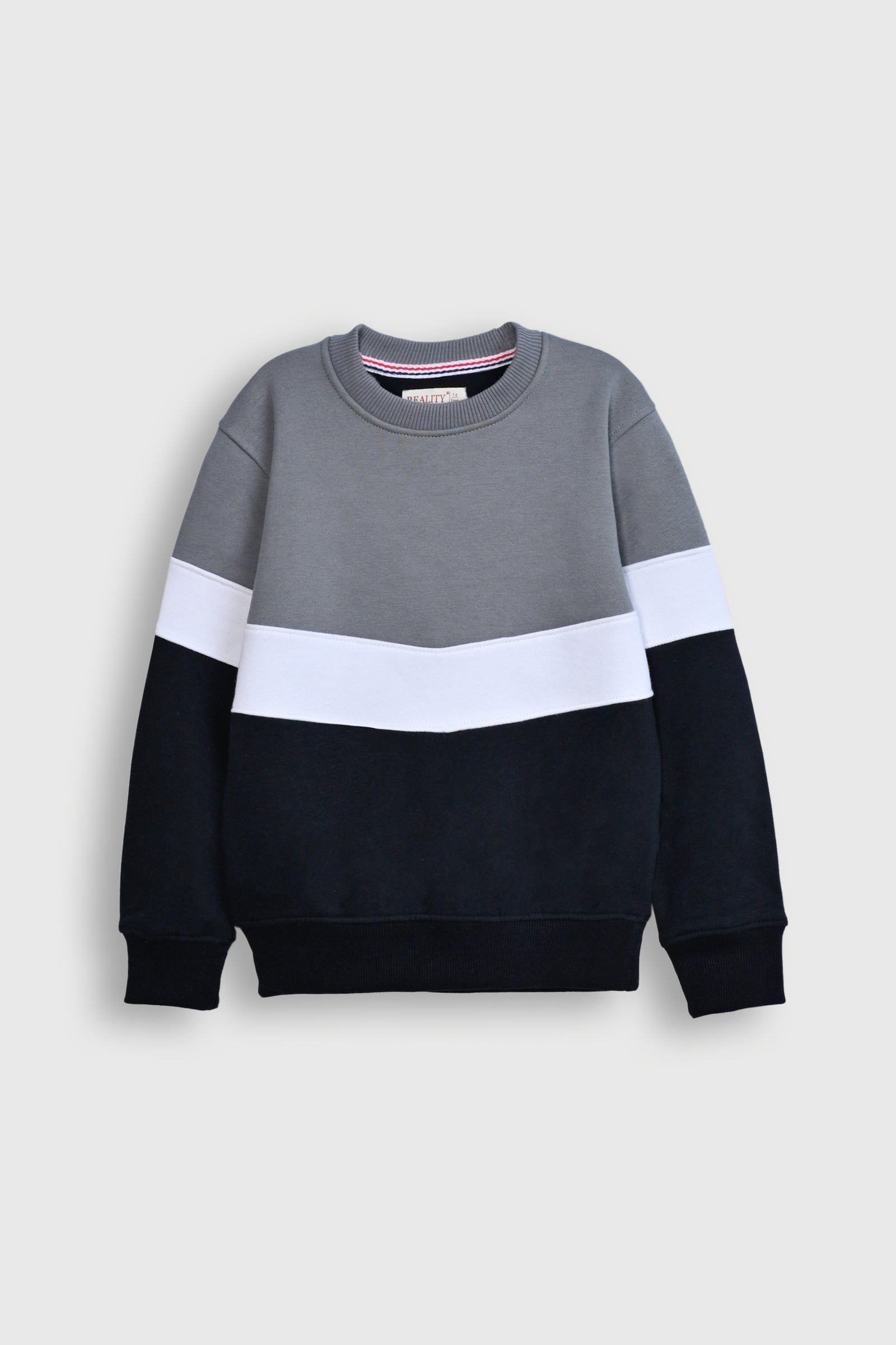 V-PENNEL GRAY SWEATSHIRT Reality