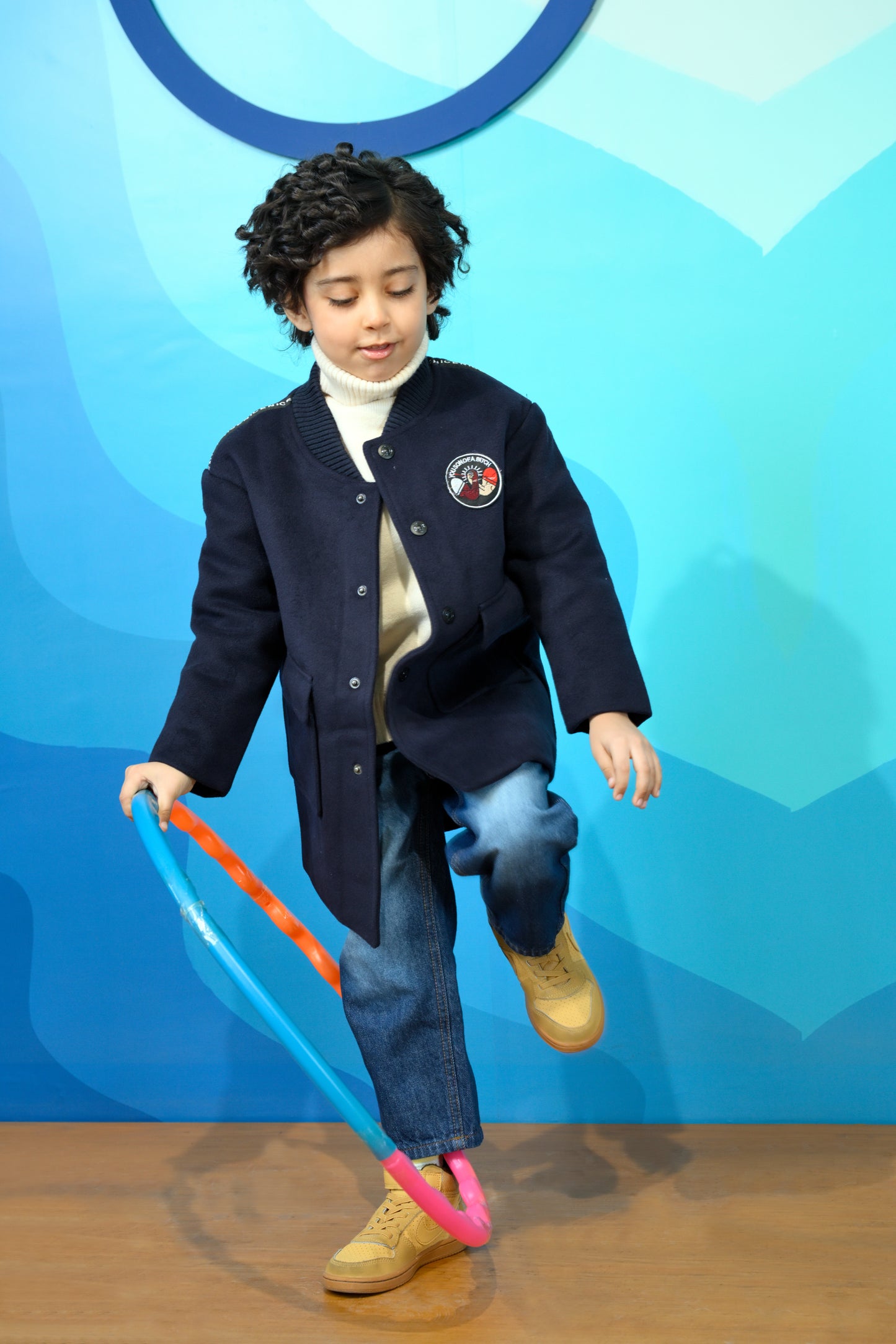 KIDS Navy JACKET Reality