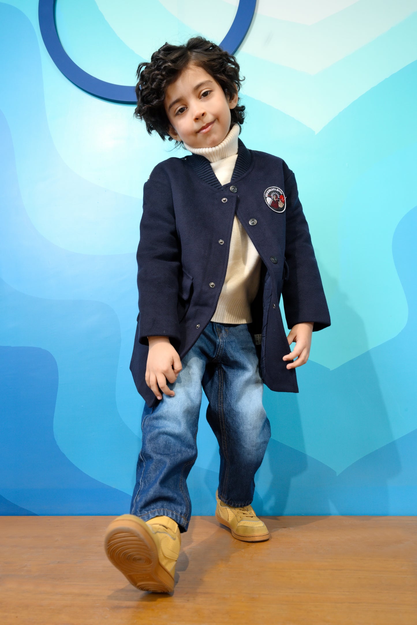 KIDS Navy JACKET Reality