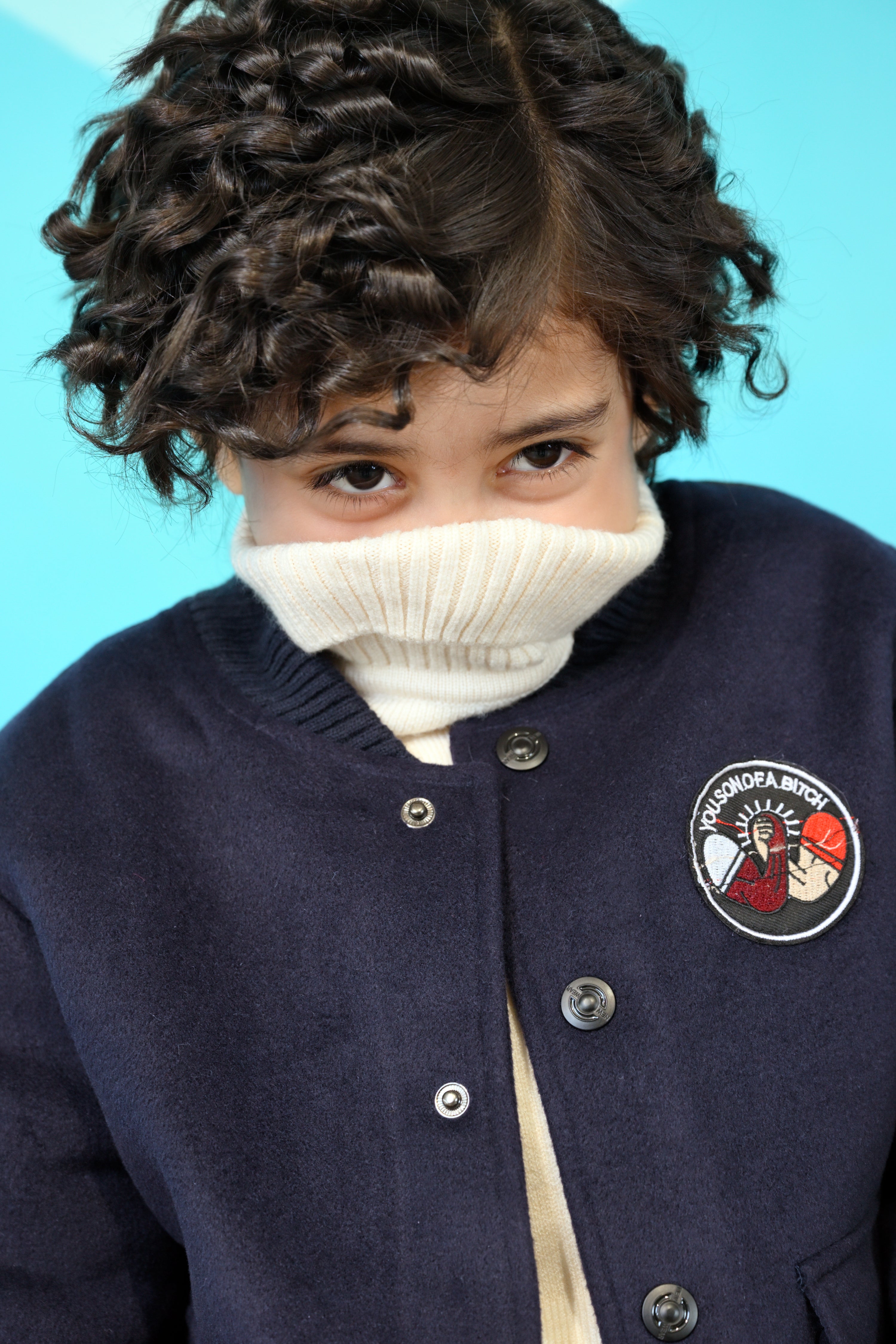 KIDS Navy JACKET Reality