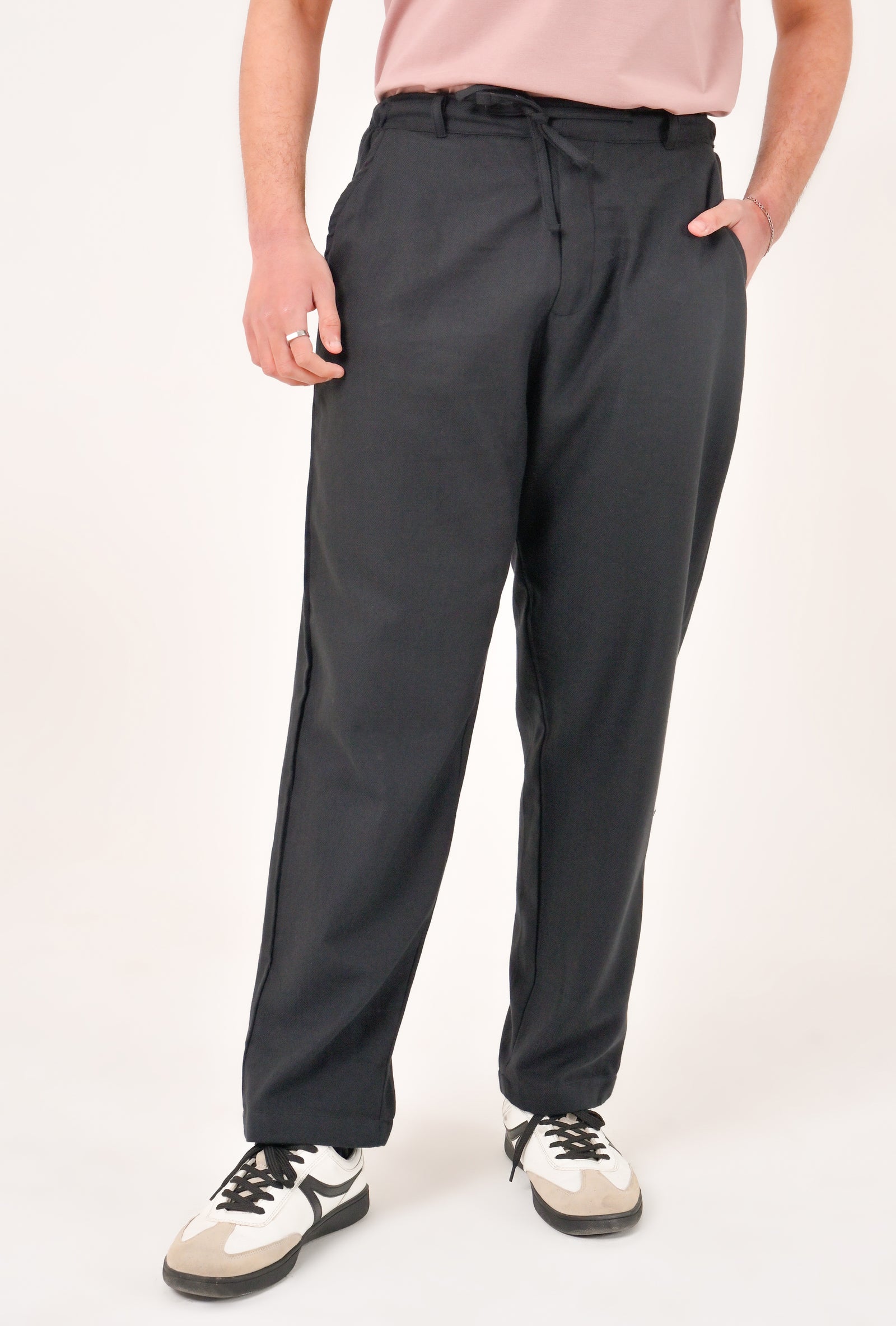 MENS BLACK TROUSER Reality