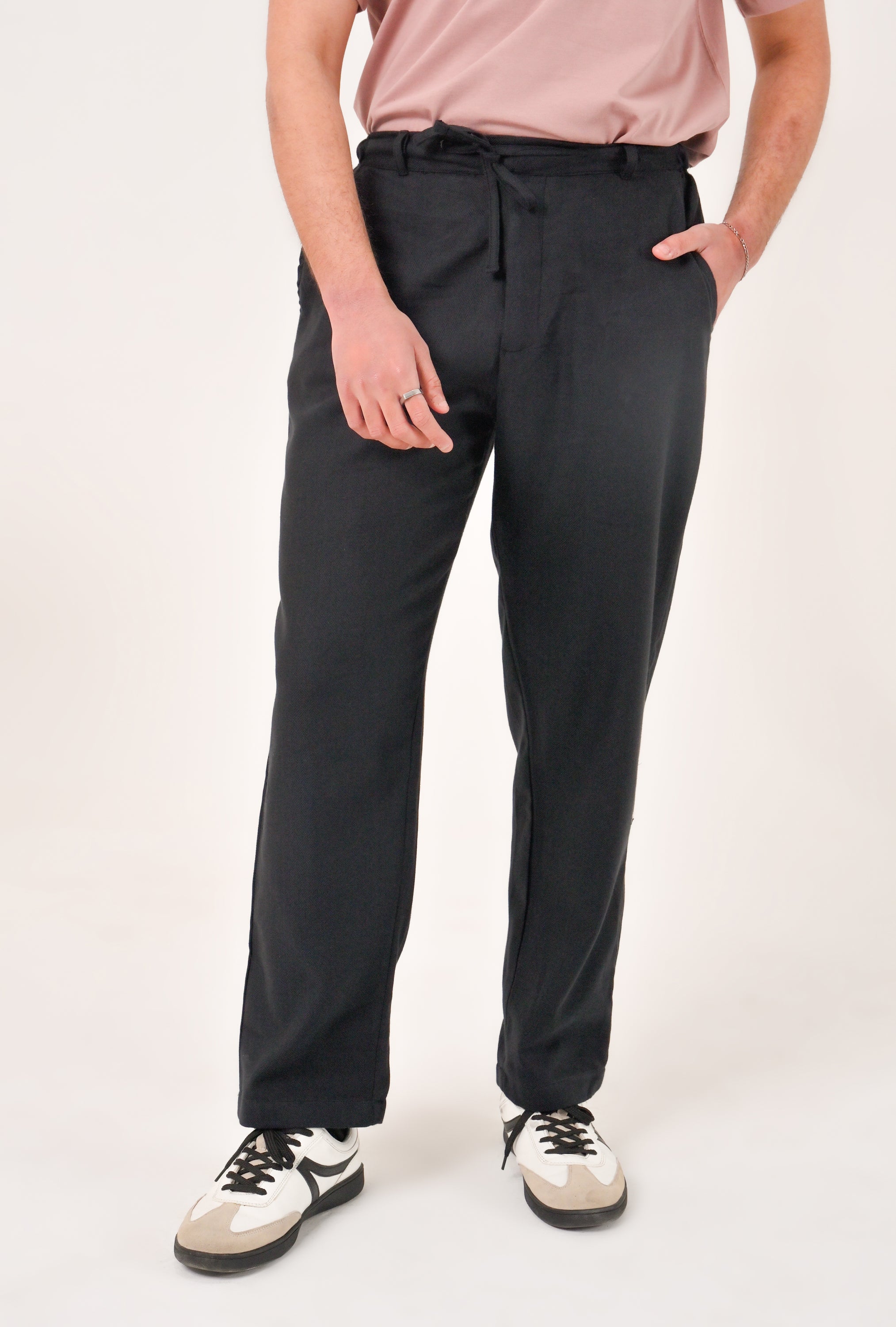 MENS BLACK TROUSER Reality