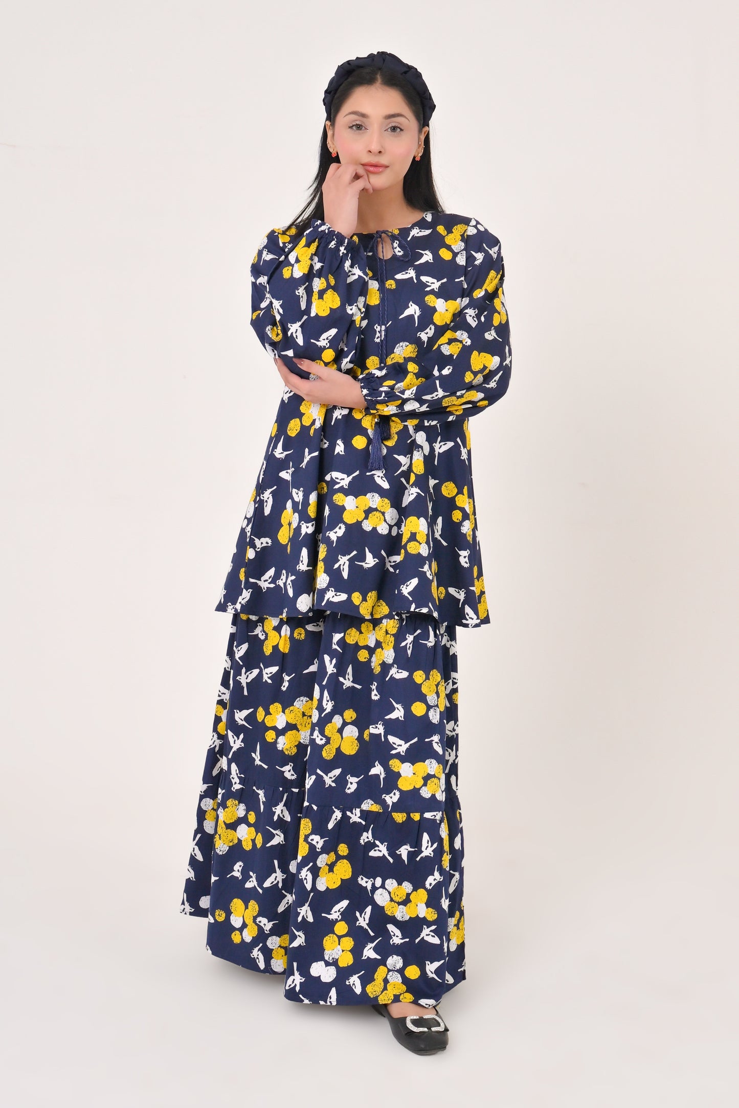 NAVY NORI FROST CO-ORD SET Reality