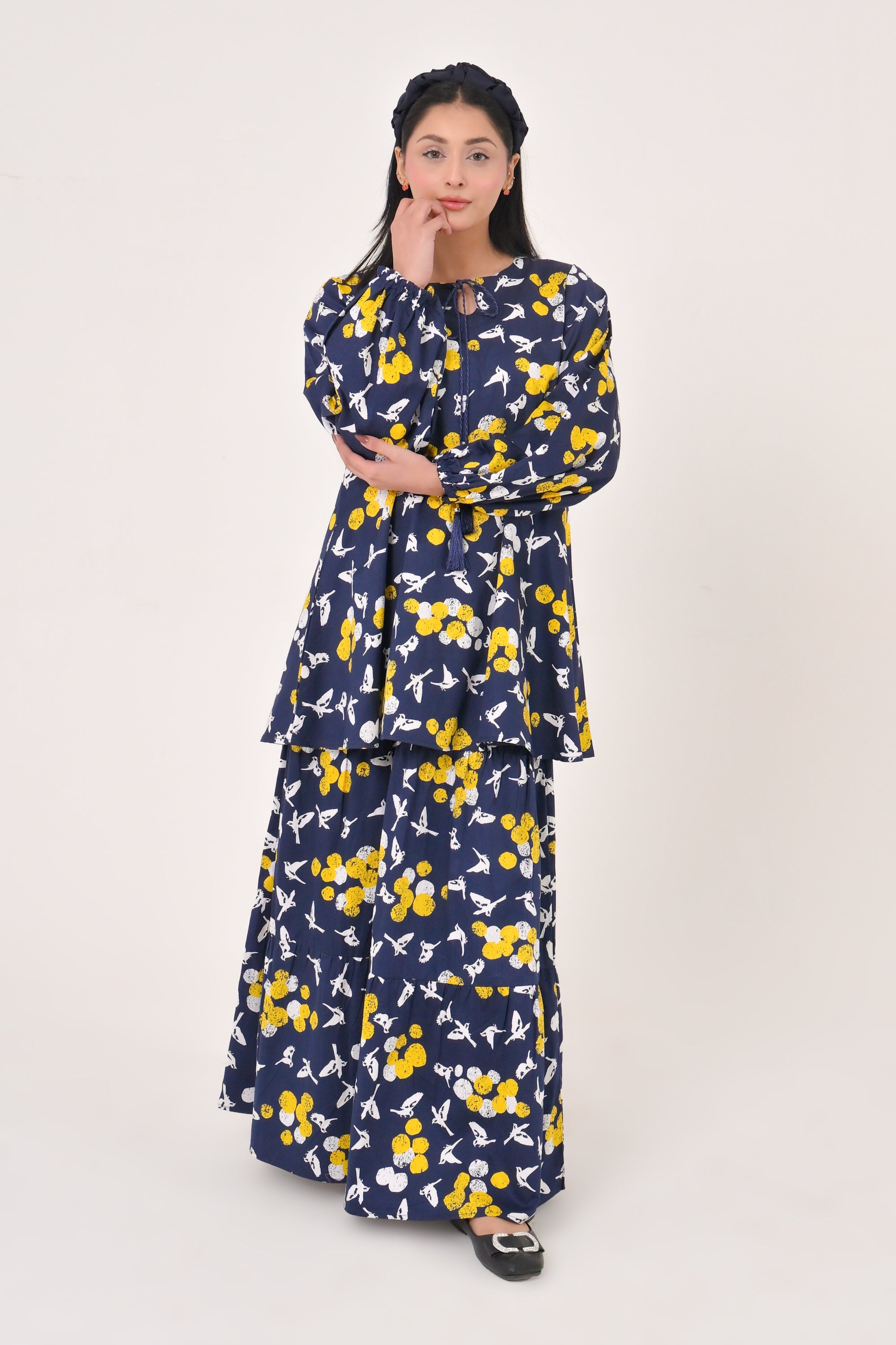 NAVY NORI FROST CO-ORD SET Reality