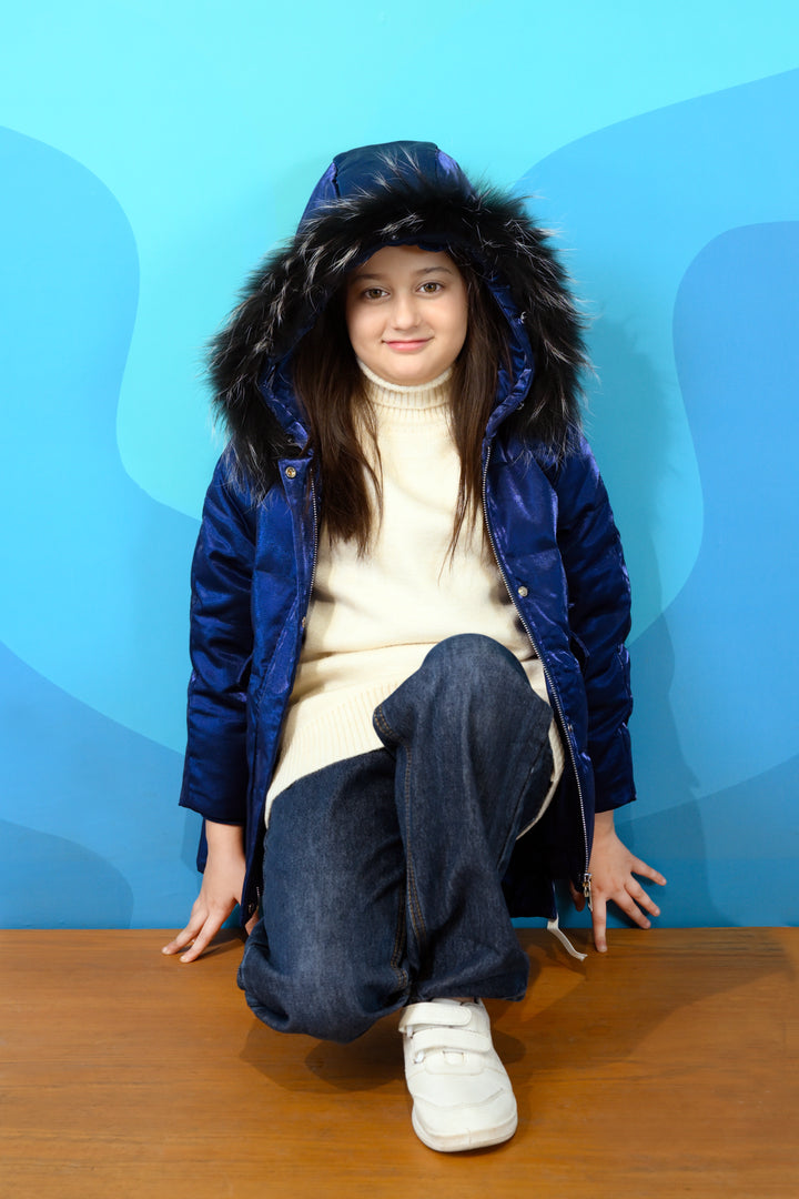 KIDS ROYAL BLUE JACKET Reality