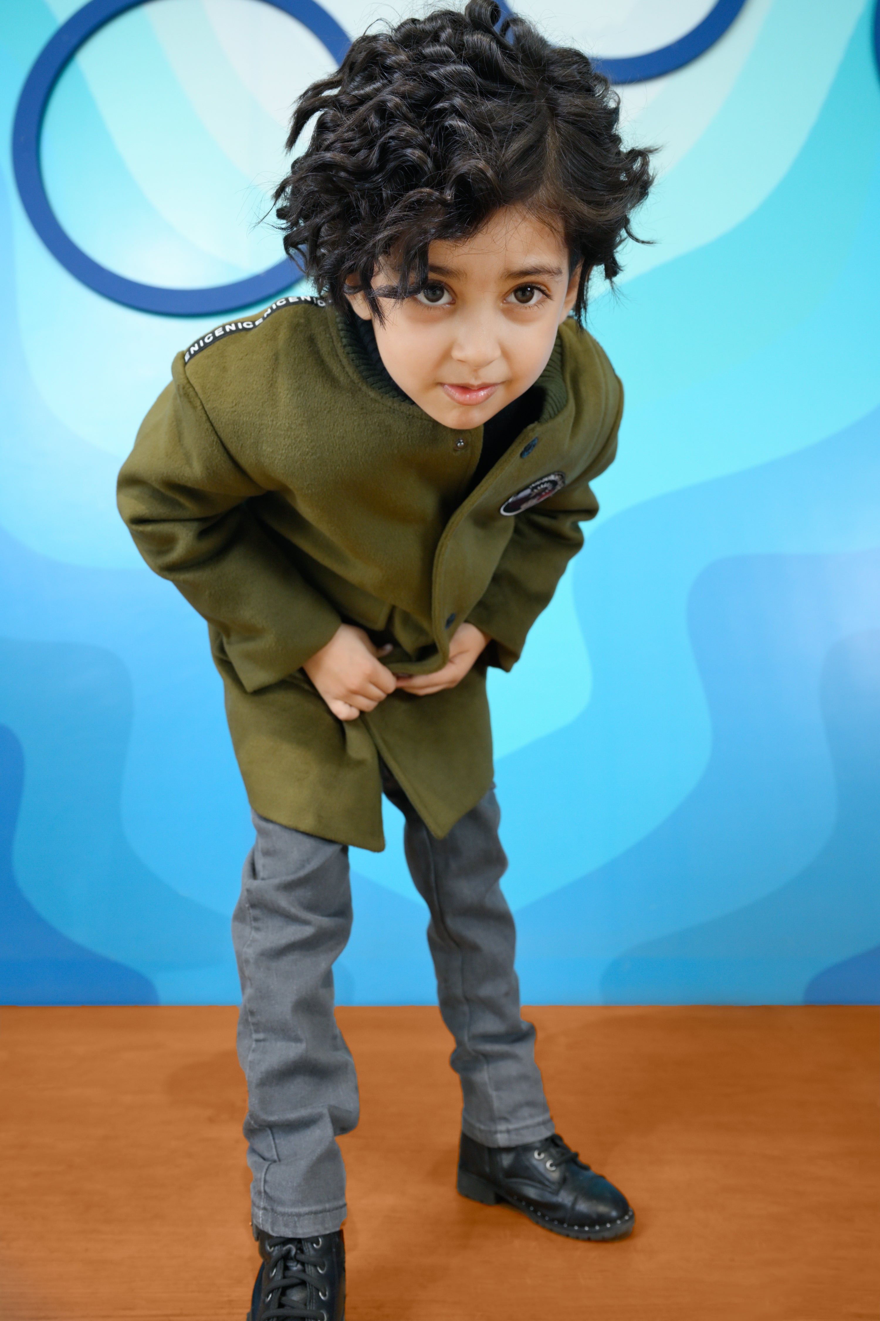 KIDS ARMY GREEN JACKET Reality