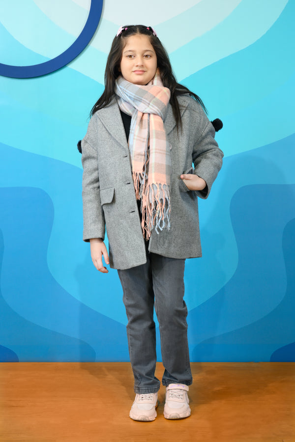 KIDS GRAY COAT Reality